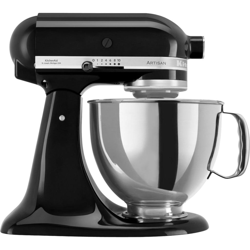 KitchenAid Küchenmaschine »5KSM175PSEOB+KSMVSA ONYX BLACK«