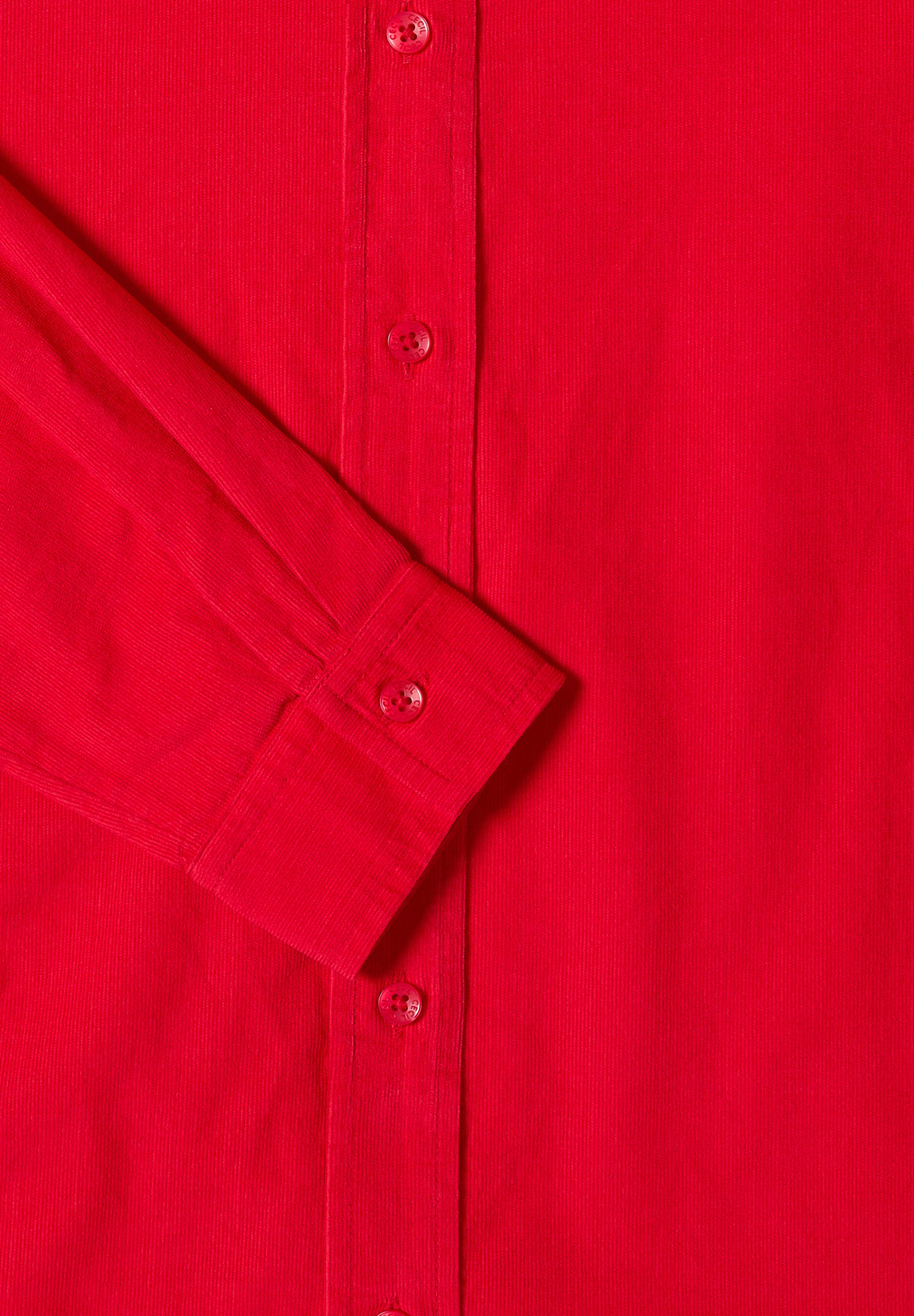 Cecil Langarmbluse mit Hemdkragen