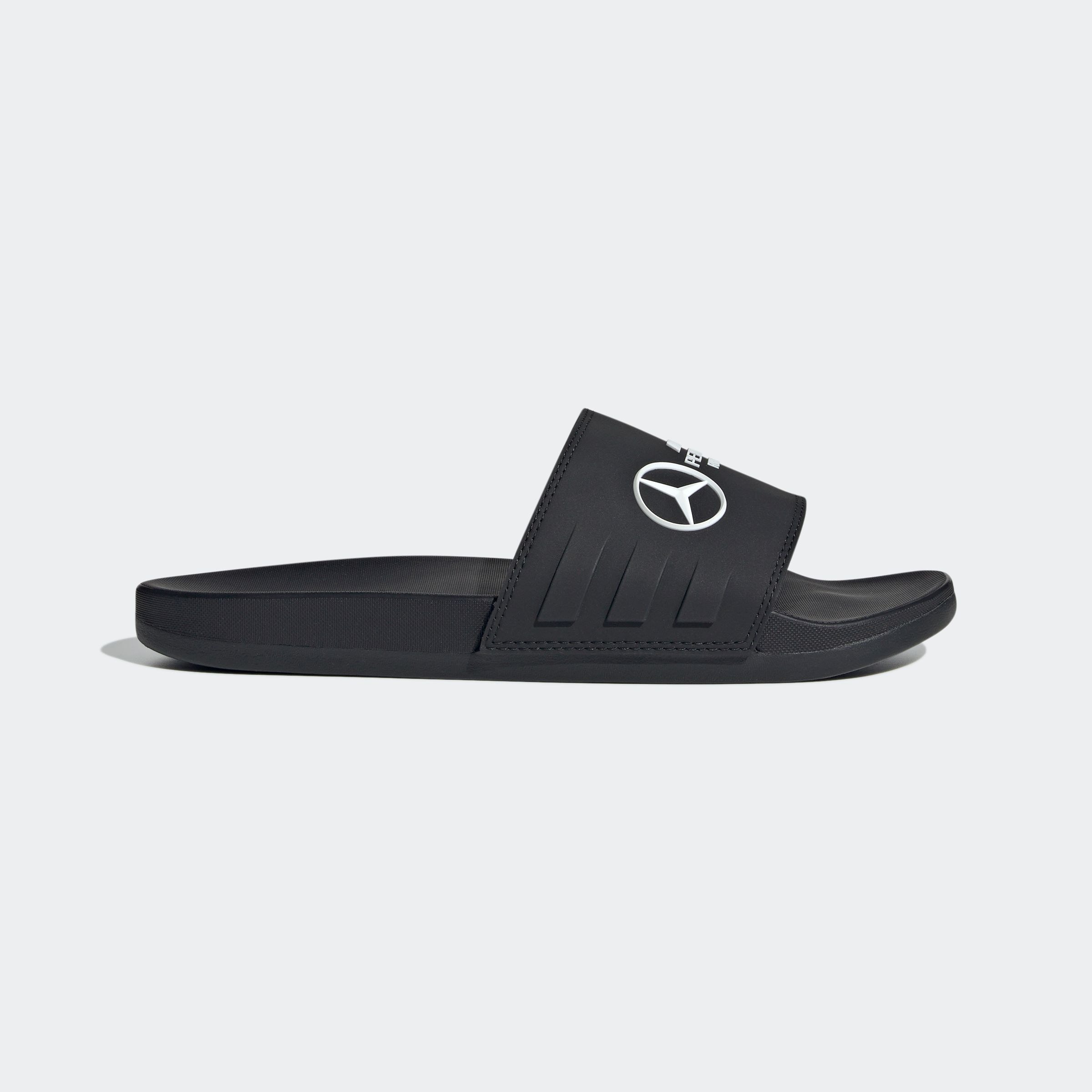 adidas Performance Badesandale »MERCEDES - AMG PETRONAS FORMULA ONE TEAM COMFORT ADILETTE«, Mercedes AMG Motorsport