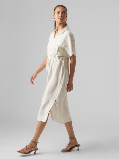 Vero Moda »VMIRIS SHIRT S/S NOOS« CALF UNIVERSAL DRESS online Sommerkleid WVN bei