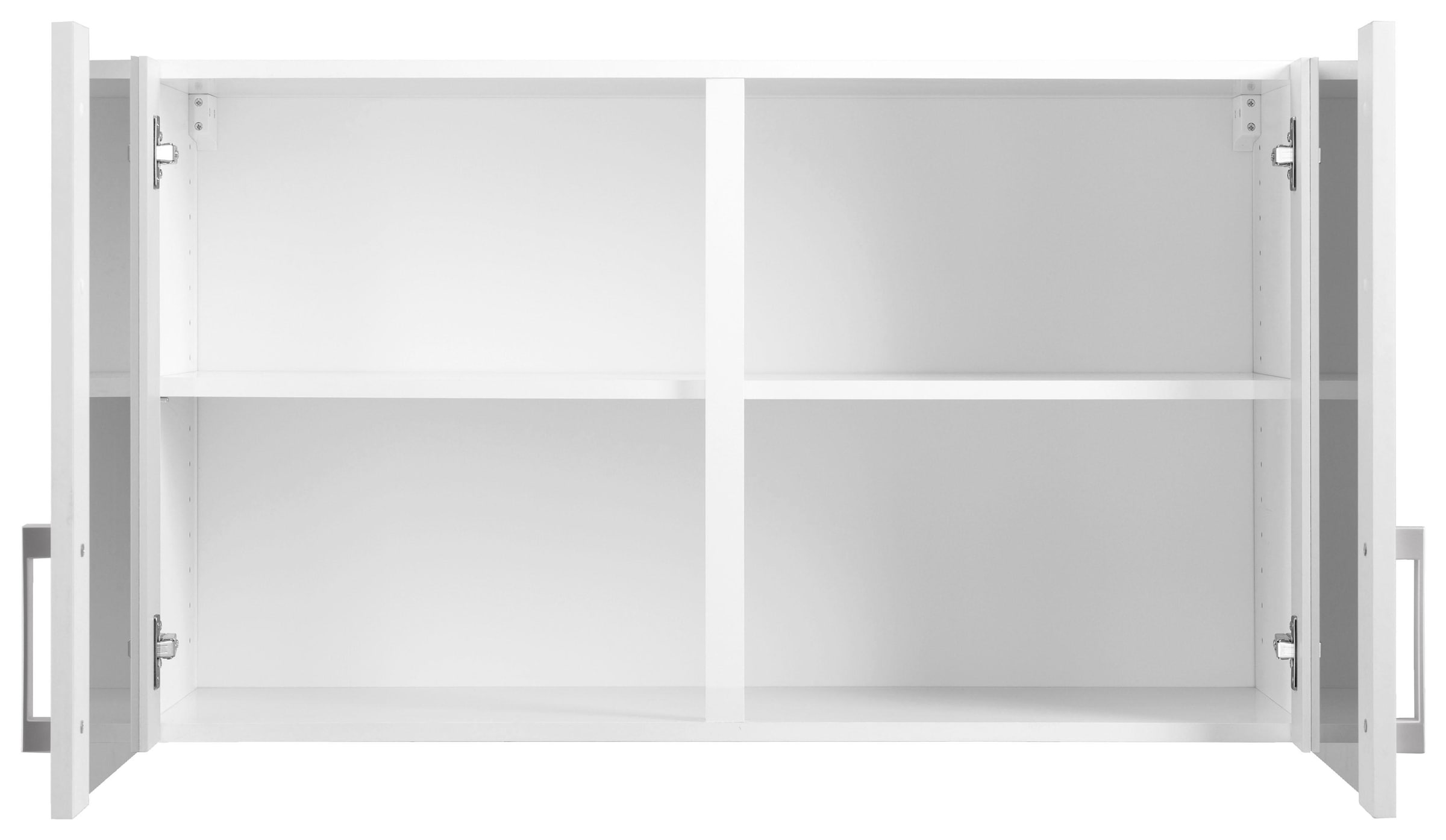 OPTIFIT Hängeschrank »Odense«, 100 cm breit, Türen bestellen Grauglaseinsatz mit 2 mit auf Raten