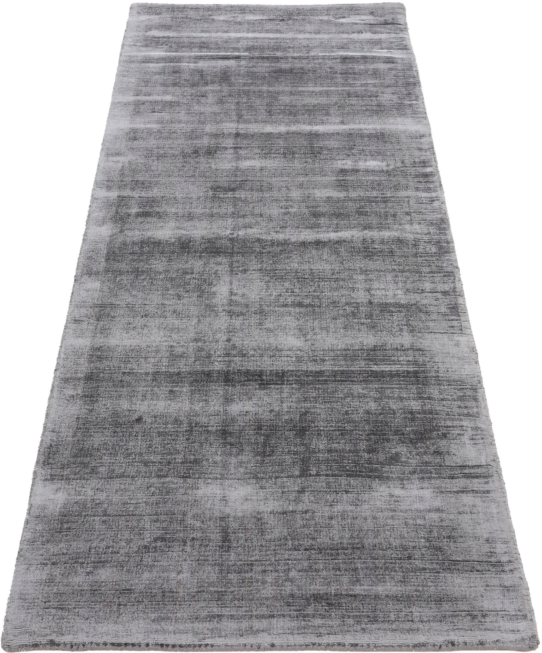 carpetfine Teppich »Ava Viskoseteppich«, rechteckig, Seidenoptik, leichter  Glanz, auch als Läufer erhältlich online kaufen