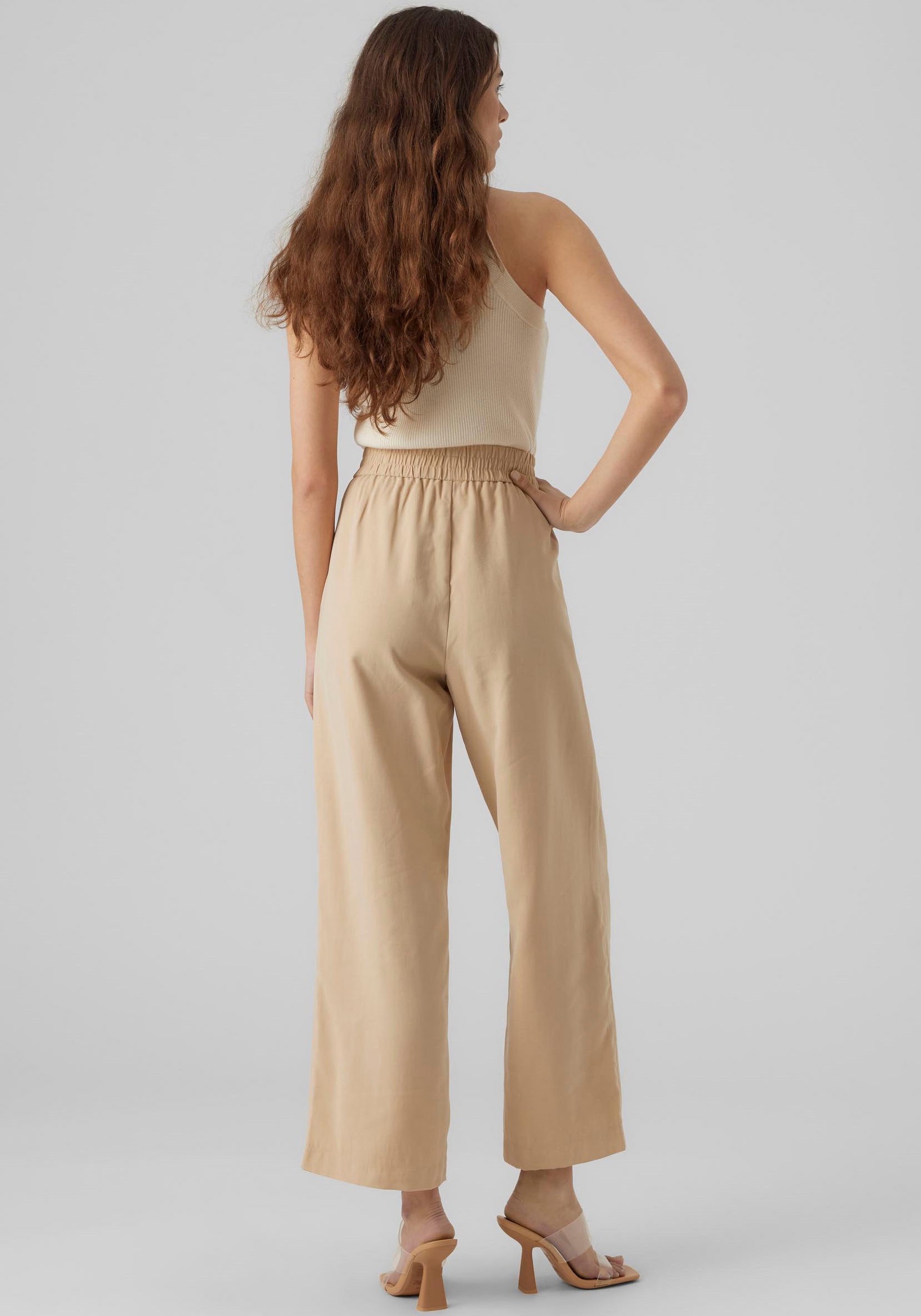Vero Moda Schlupfhose »VMCARMEN HW WIDE PULL-ON PANT NOOS«