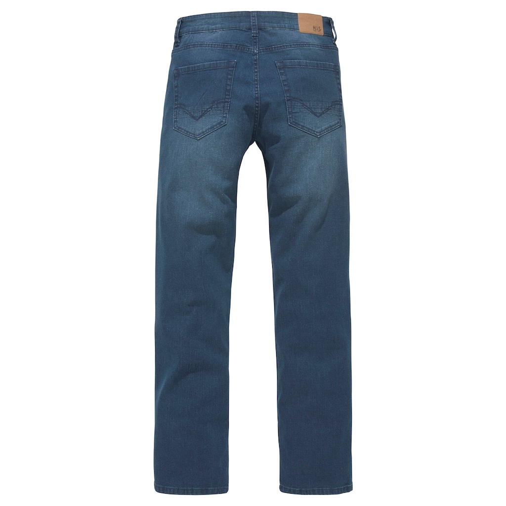 H.I.S Slim-fit-Jeans »FLUSH«, Ökologische, wassersparende Produktion durch Ozon Wash