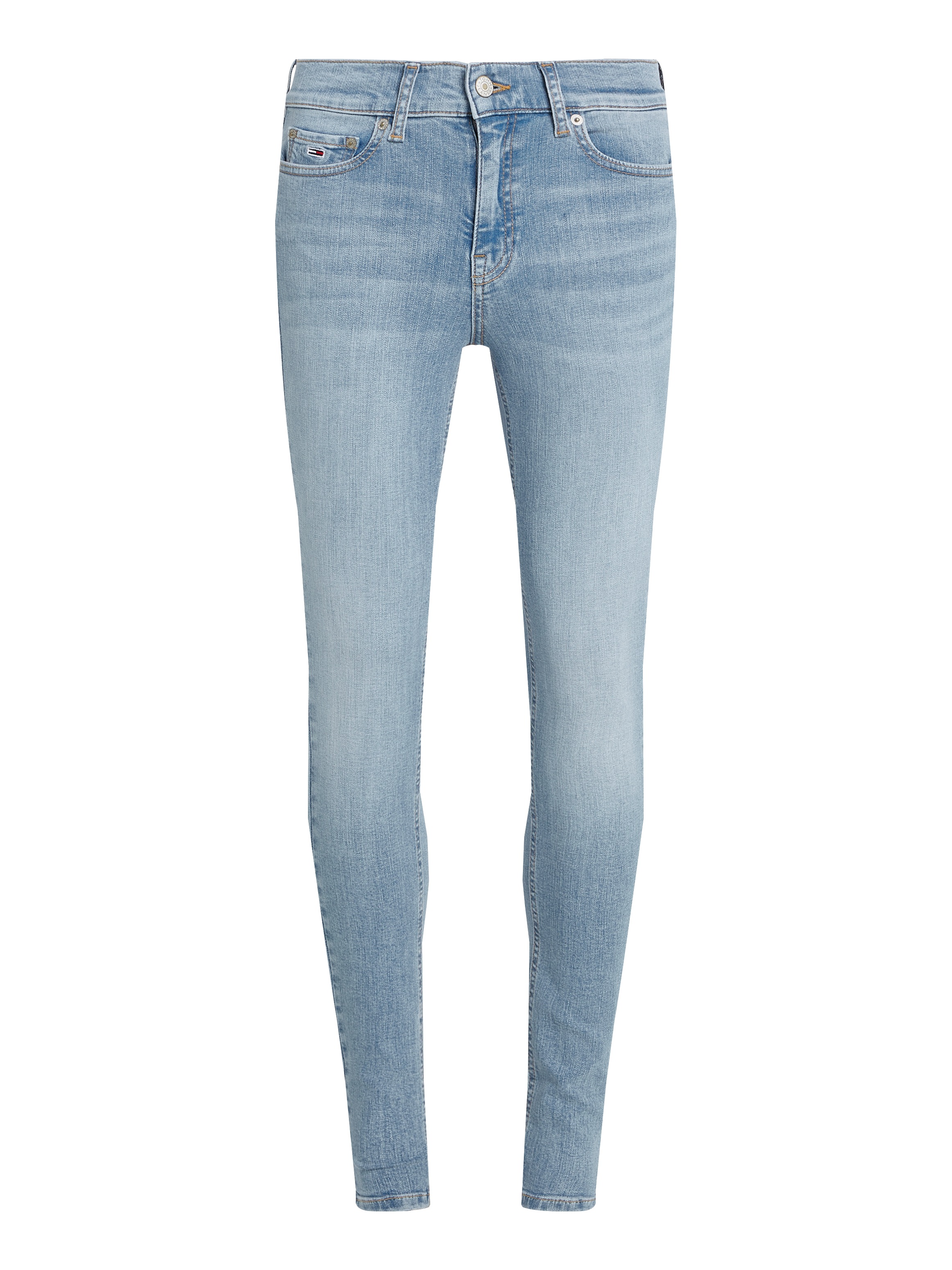 Tommy Jeans Skinny-fit-Jeans »NORA MR SKNY«, mit Waschung, mit Logo-Badge