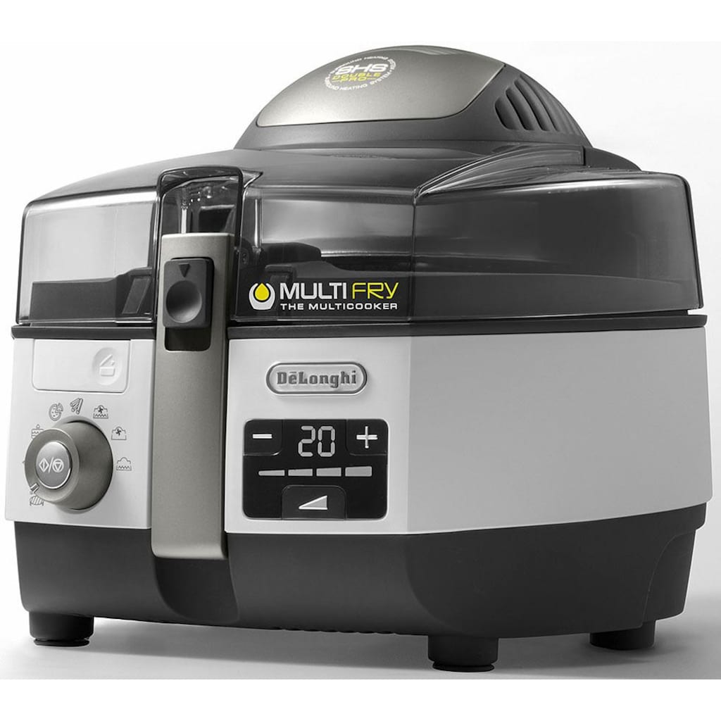 De'Longhi Heißluftfritteuse »MultiFry EXTRA CHEF PLUS FH1396«, 2400 W, Multicooker, auch zum Brotbacken, Fassungsvermögen 1,7 kg