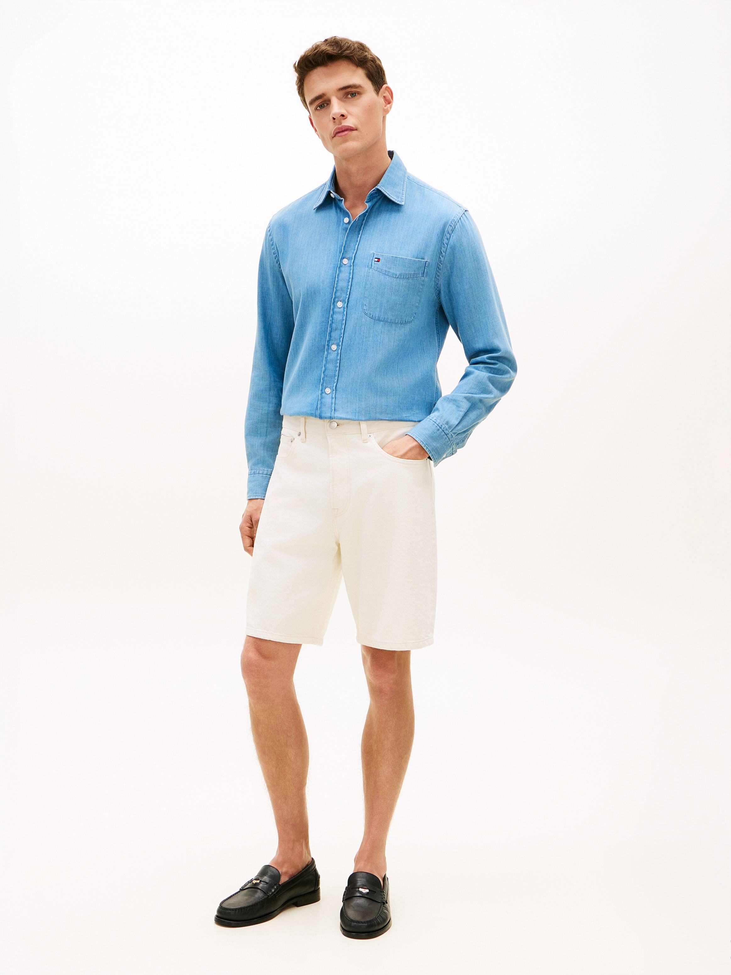 Tommy Hilfiger Jeansshorts »DOVER« vorgewaschen Regular Fit