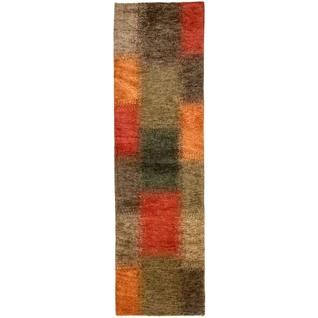 morgenland Wollteppich »Gabbeh Teppich - Indus - Arias - läufer«, rechteckig,  handgeknüpft