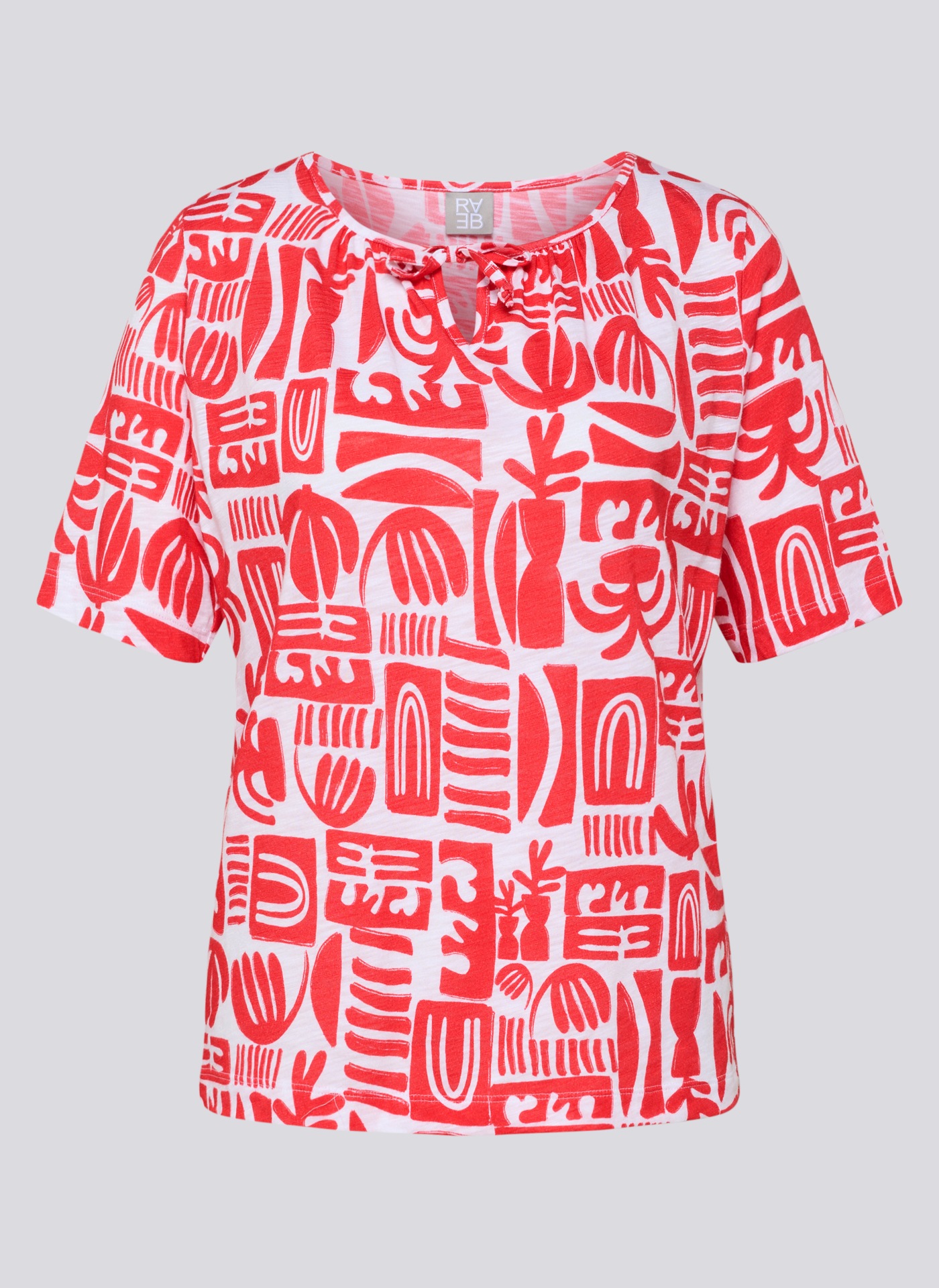 Rabe T-Shirt mit All-Over Print