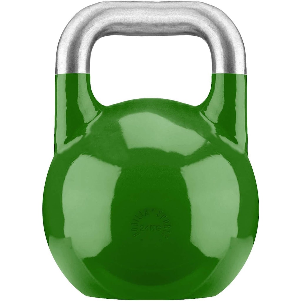 GORILLA SPORTS Kettlebell »Kettlebell Competition Grün 24 kg«