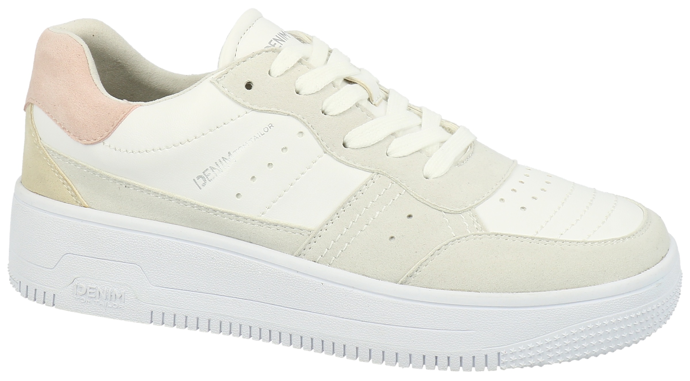 TOM TAILOR Plateausneaker mit Kontrastbesätzen