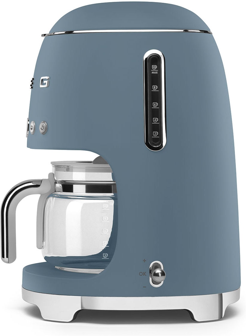 Smeg Filterkaffeemaschine »DCF02SBMEU« 1,25 l Kaffeekanne 1x4 Programmierbarer Auto-Start