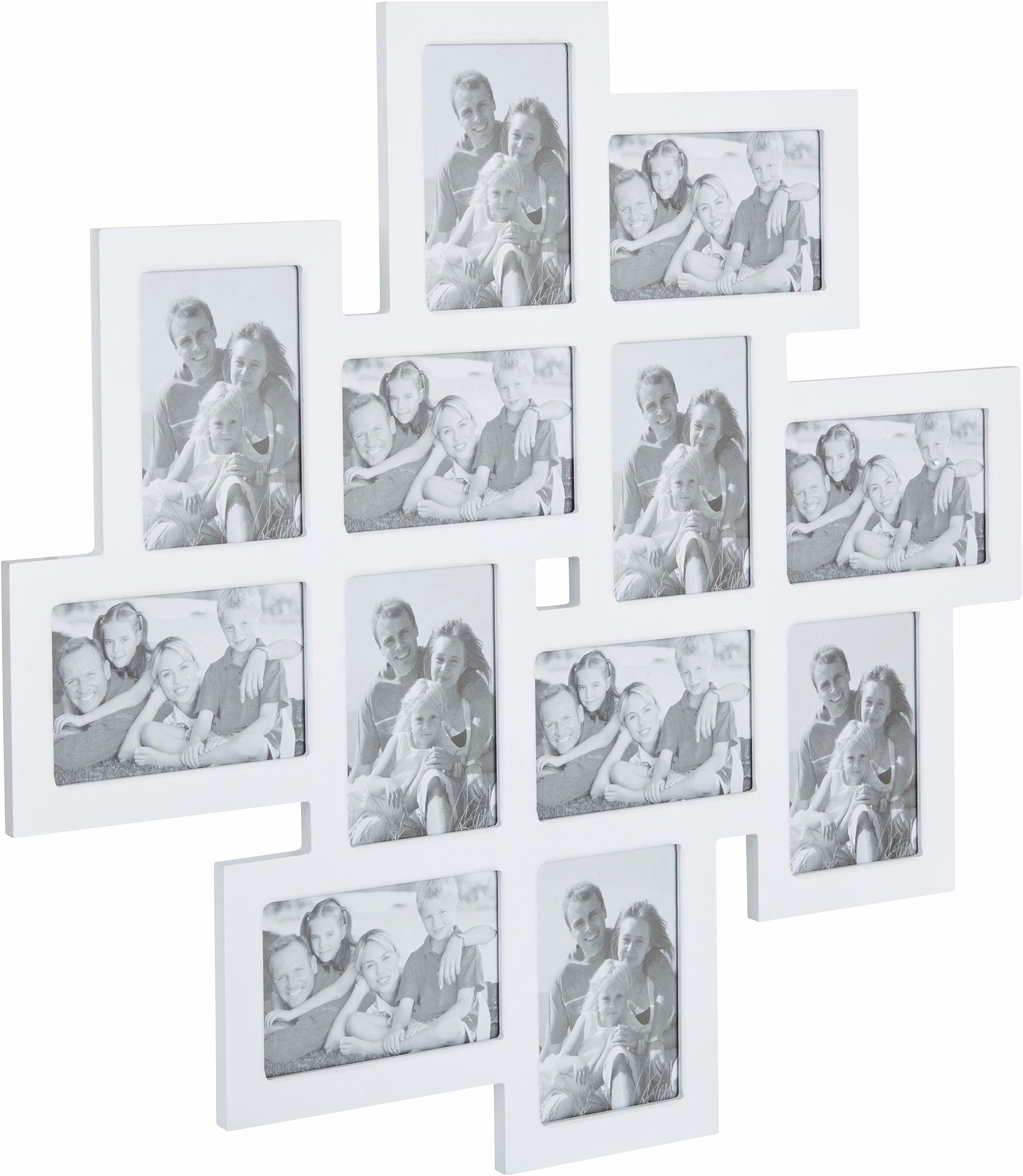 OTTO home Bilderrahmen Collage "Family, weiß" Fotorahmen, Bildformat 10x15 cm