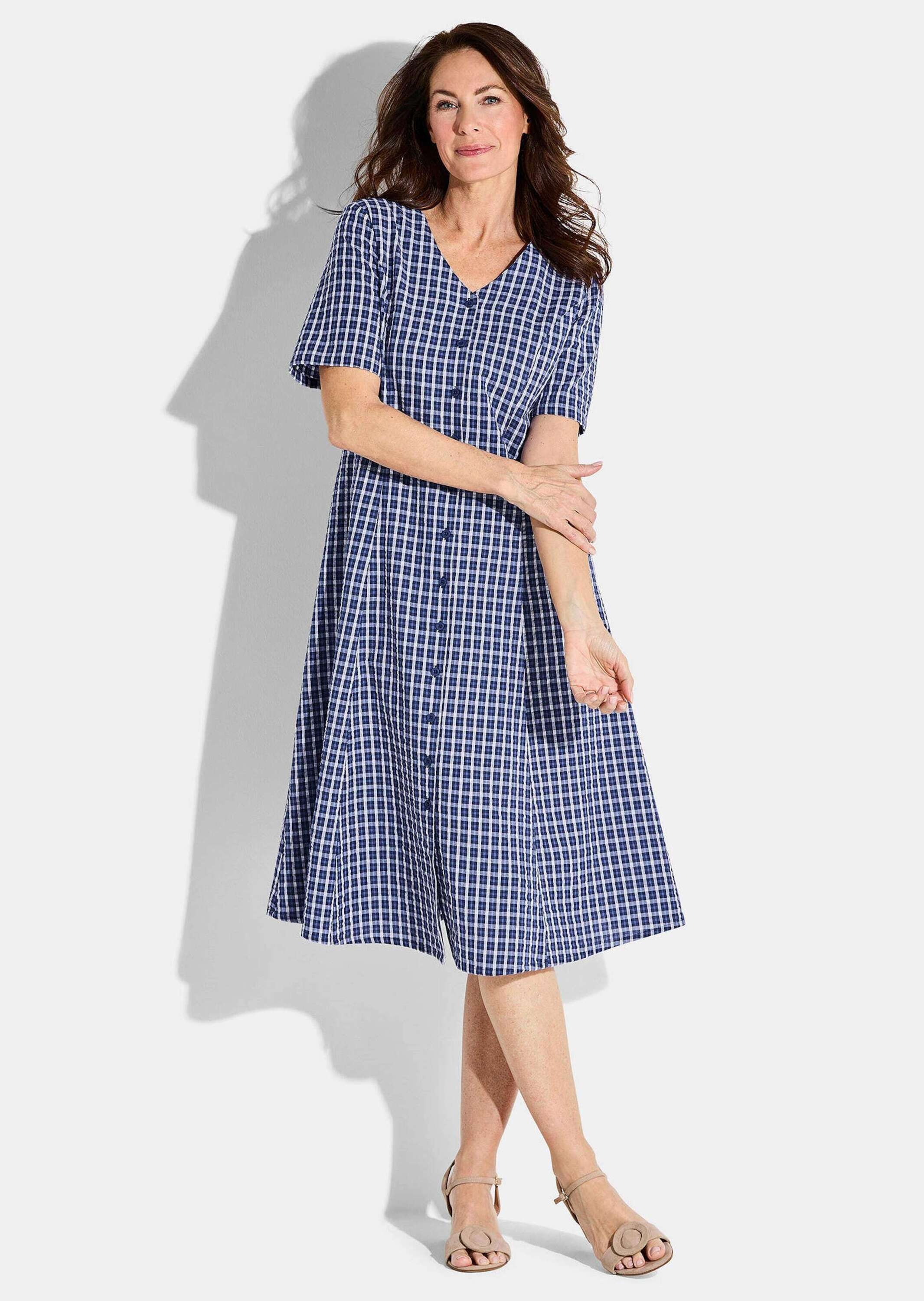 GOLDNER Sommerkleid »Kurzgröße Kleid«