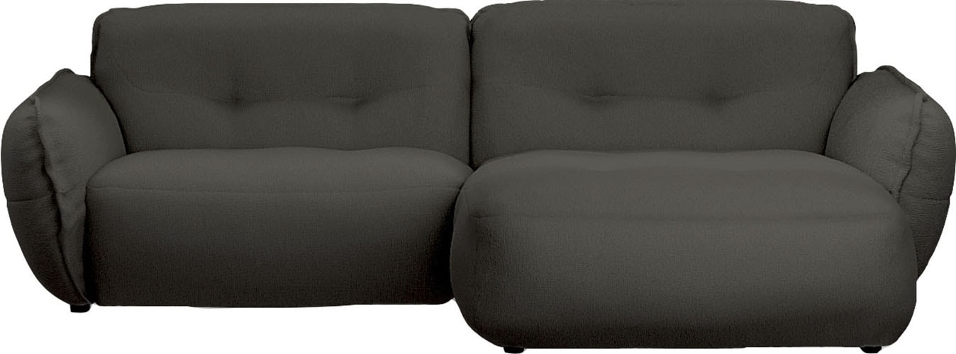 BETYPE Ecksofa »Be Fluffy«, Softes Sitzgefühl, moderne Kedernaht, hochwertiger Bezug