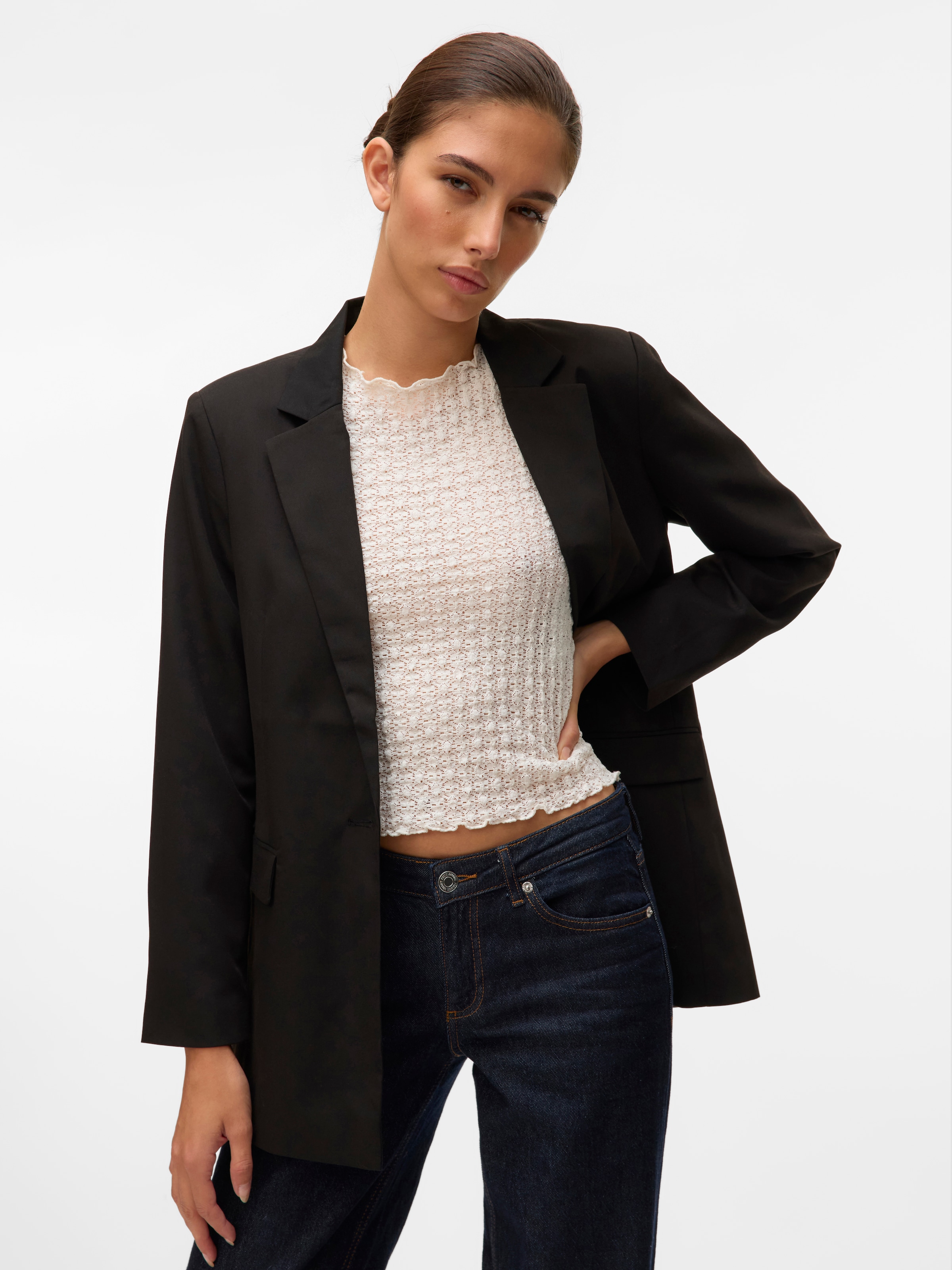 Vero Moda Blusenblazer »VMNILA LS SLIM BLAZER NOOS«