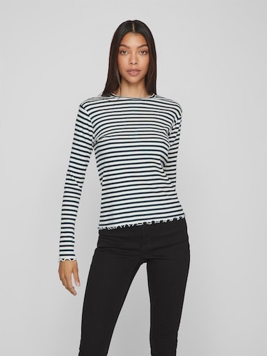 Langarmshirt »VITHESSA O-NECK L/S TOP - NOOS«