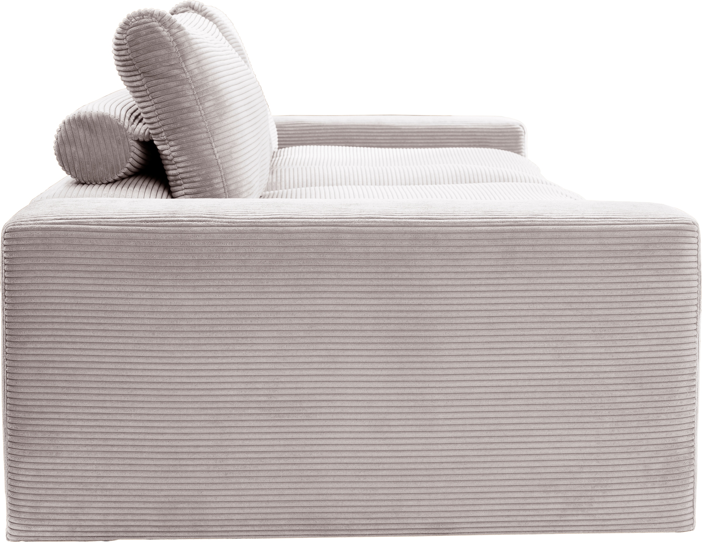 alina Big-Sofa »Sandy«, 266 cm breit und 123 cm tief, in modernem Cordstoff