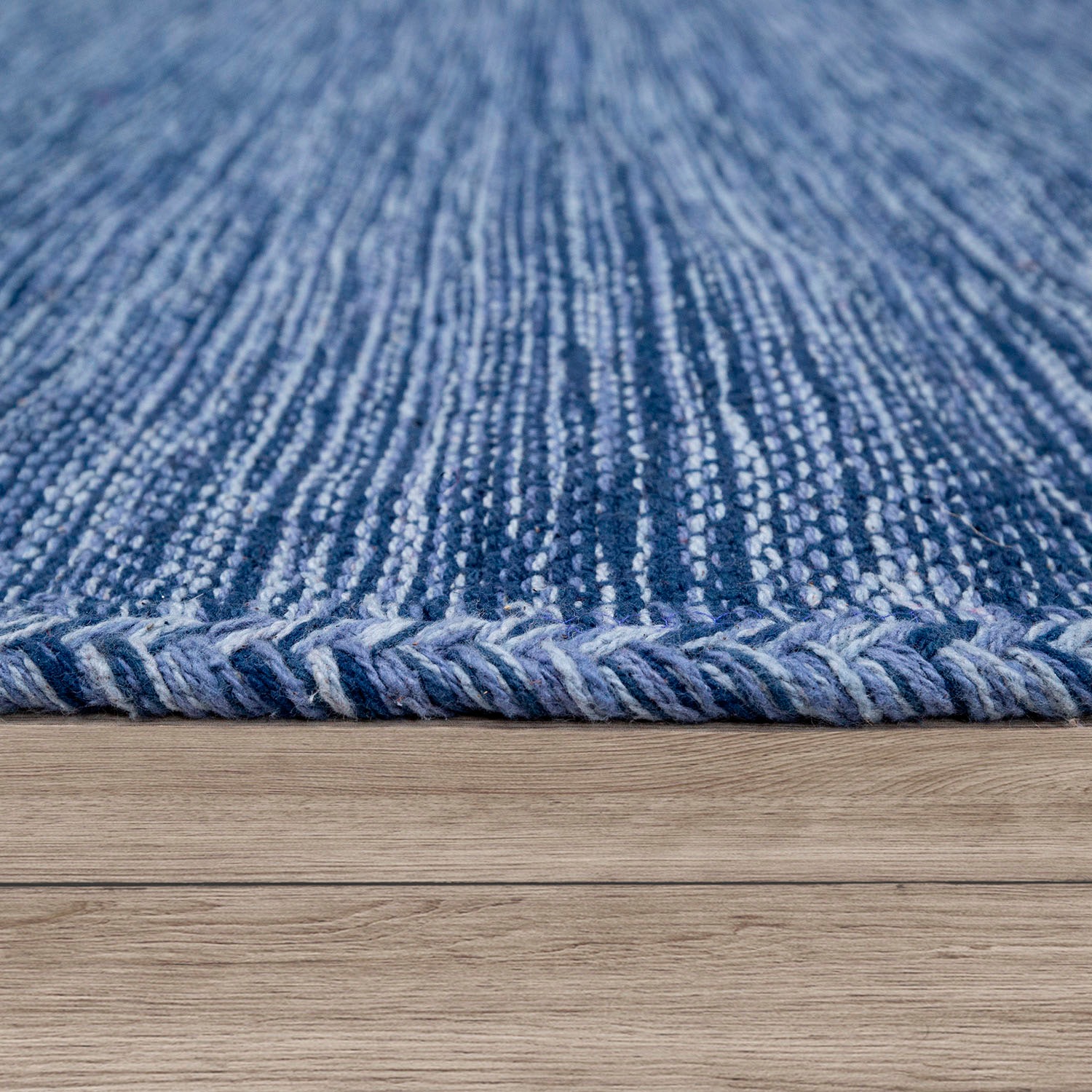 Paco Home Teppich »Kilim 210«, rechteckig, 12 mm Höhe, Handgwebt, Flachgewebe, reine Baumwolle, handgewebt, Uni Farben