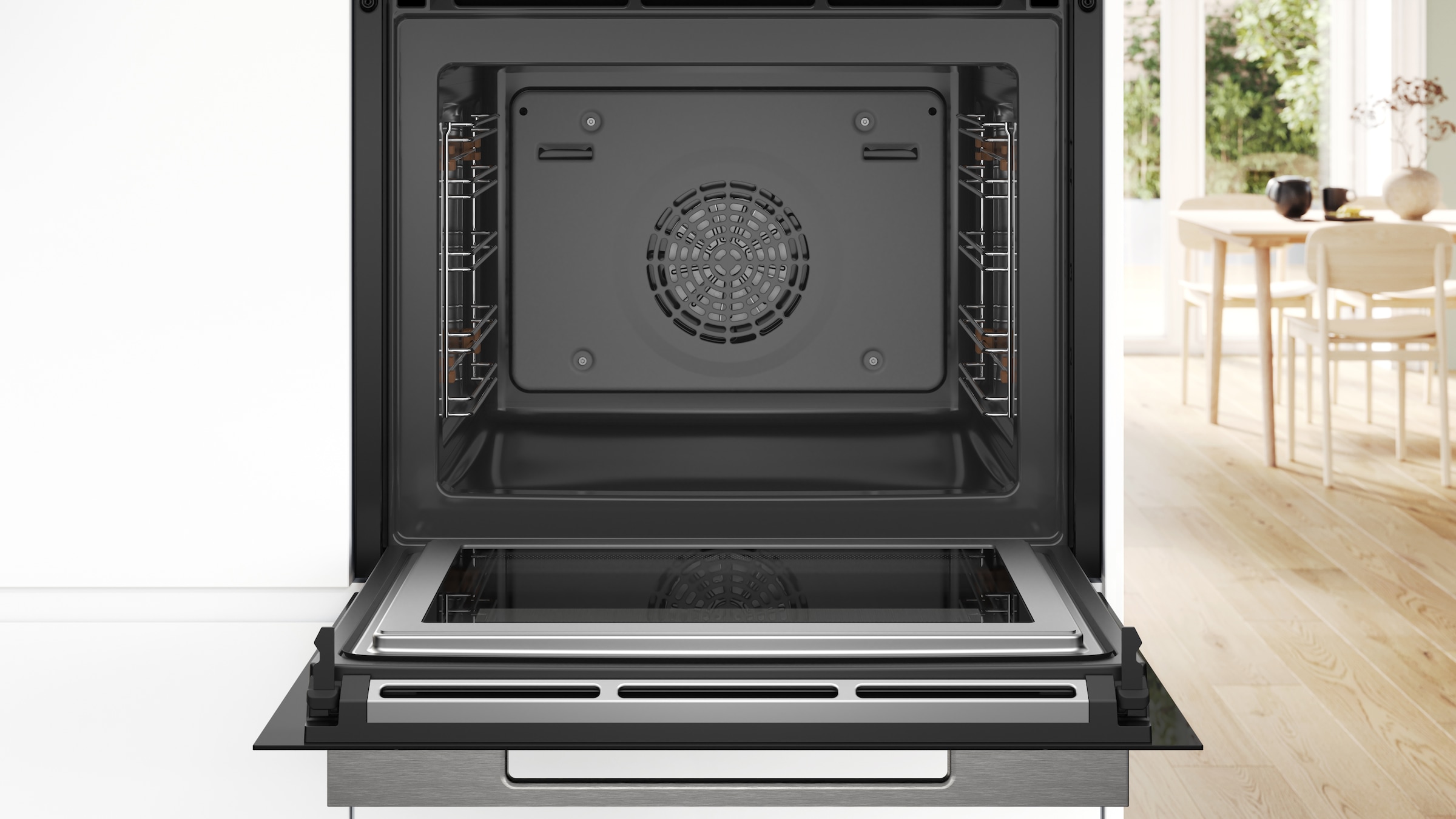 BOSCH Backofen mit Mikrowelle Serie 8 »HMG7361B1«, AirFry-Funktion