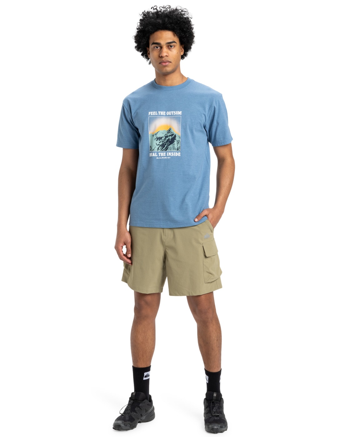 Quiksilver T-Shirt »Feel The Outside«
