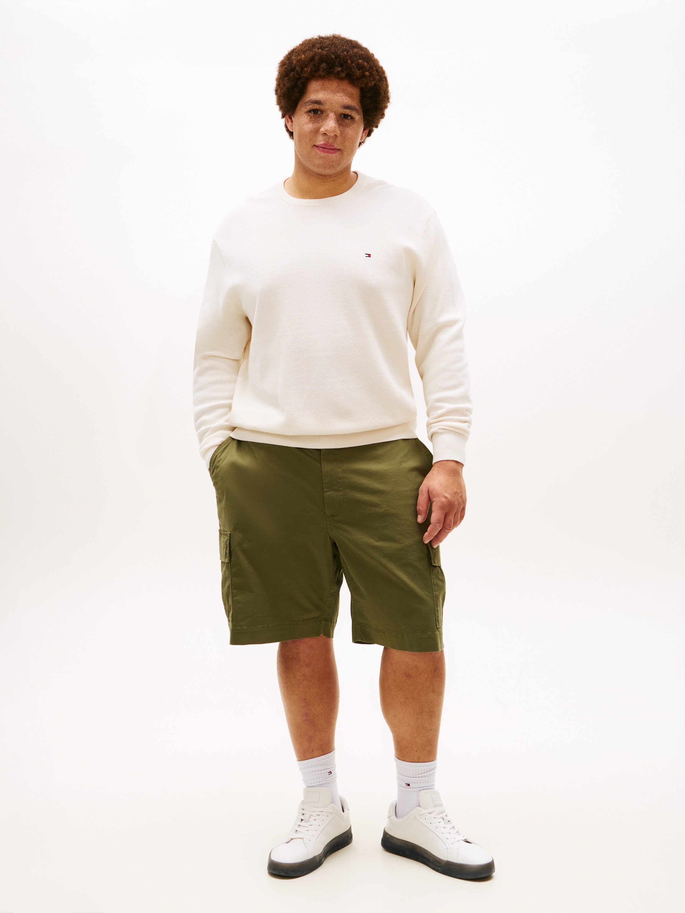 Tommy Hilfiger Big & Tall Rundhalspullover »ESSENTIAL STRUCTURE CREW NECK« Große Größen, regular fit