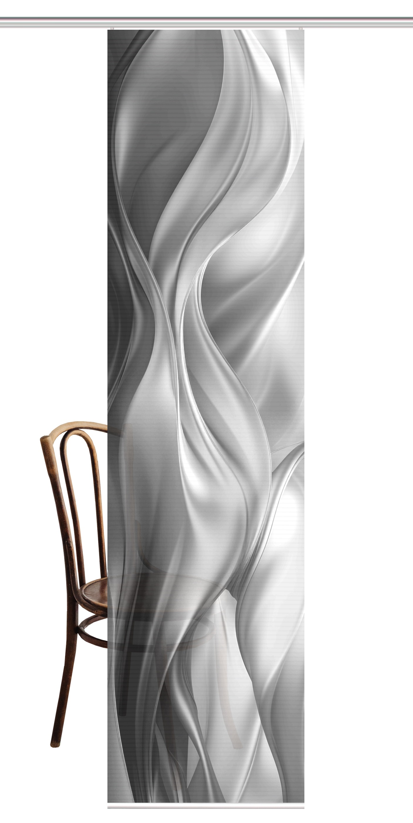 HOME in green Schiebegardine »ALCINA« Paneelwagen 1 Stk. tlg. DIGITALBEDRUCKT, BAMBUSOPTIK RECYCELT