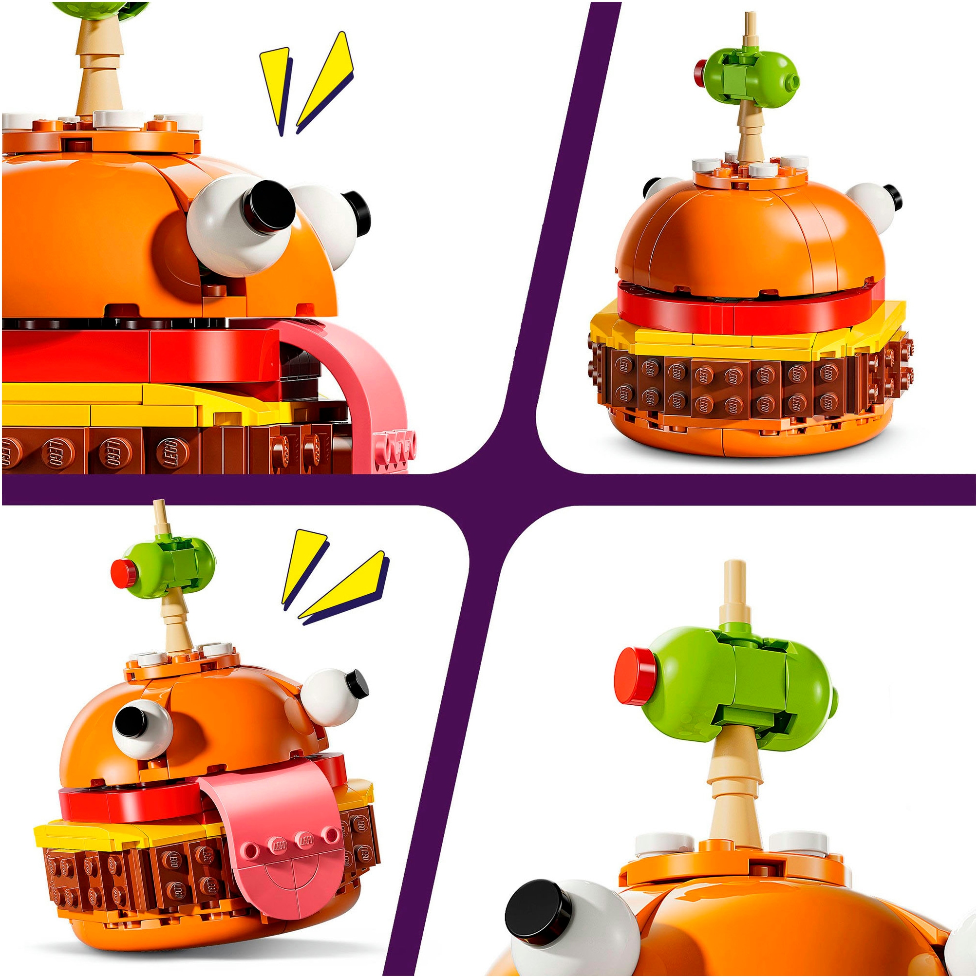 LEGO® Konstruktionsspielsteine »Durrr Burger (77070), LEGO Fortnite«, (193 St.), Made in Europe