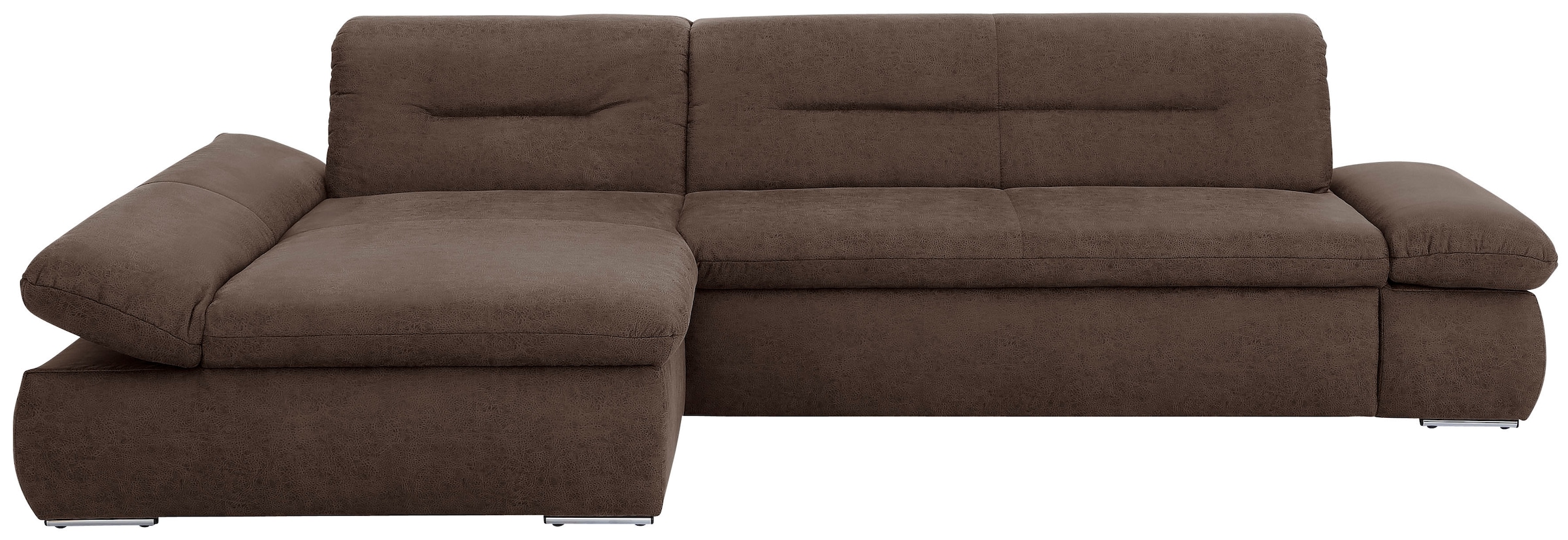 INOSIGN Ecksofa »Avesa L-Form«, Wahlweise mit Armteilvertsellung und Bettfunktion, B/T/H: 300/172/80cm