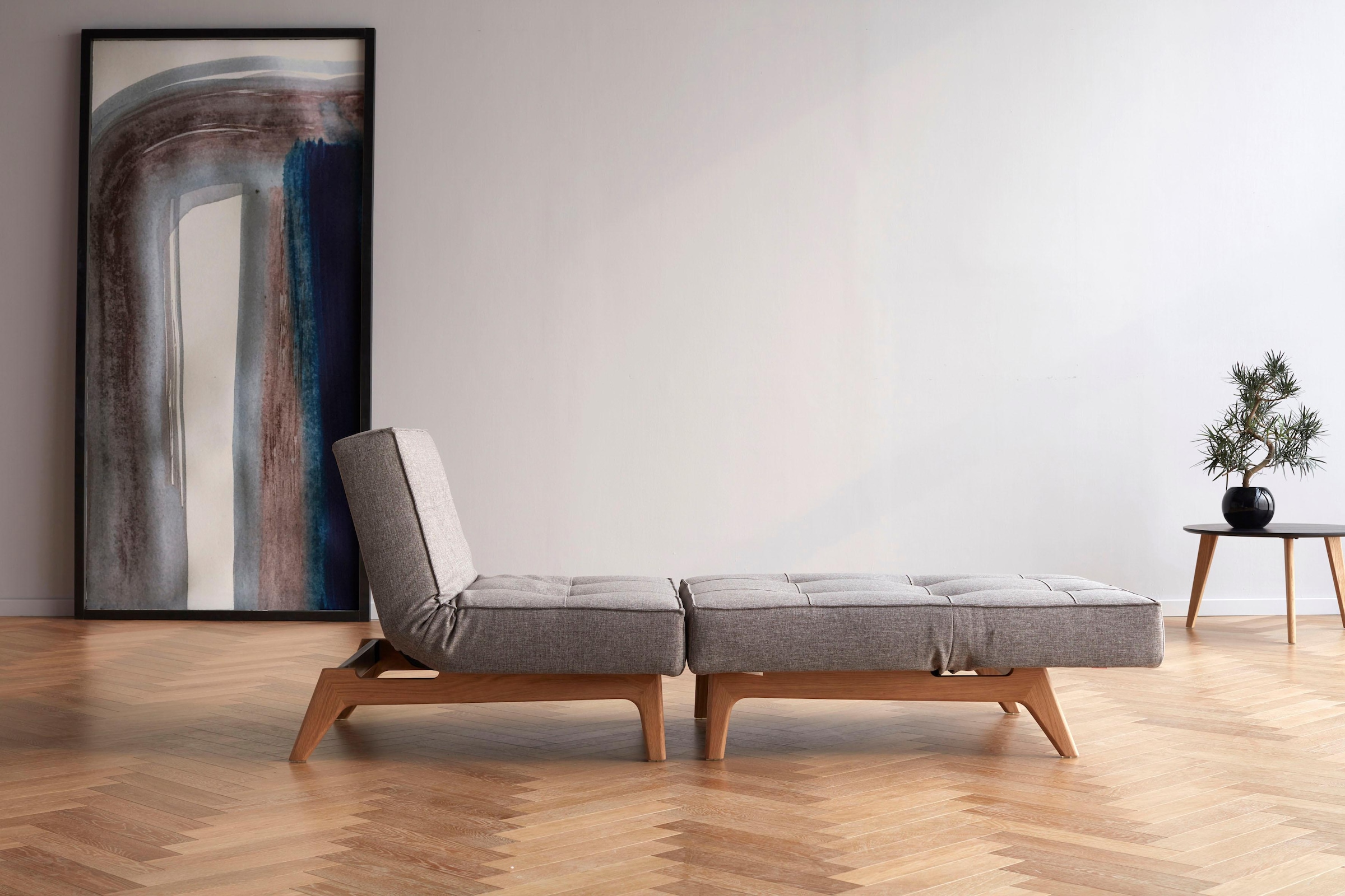 in bestellen LIVING Eik »Splitback«, ™ Design Beine, auf mit INNOVATION Sessel Raten skandinavischen