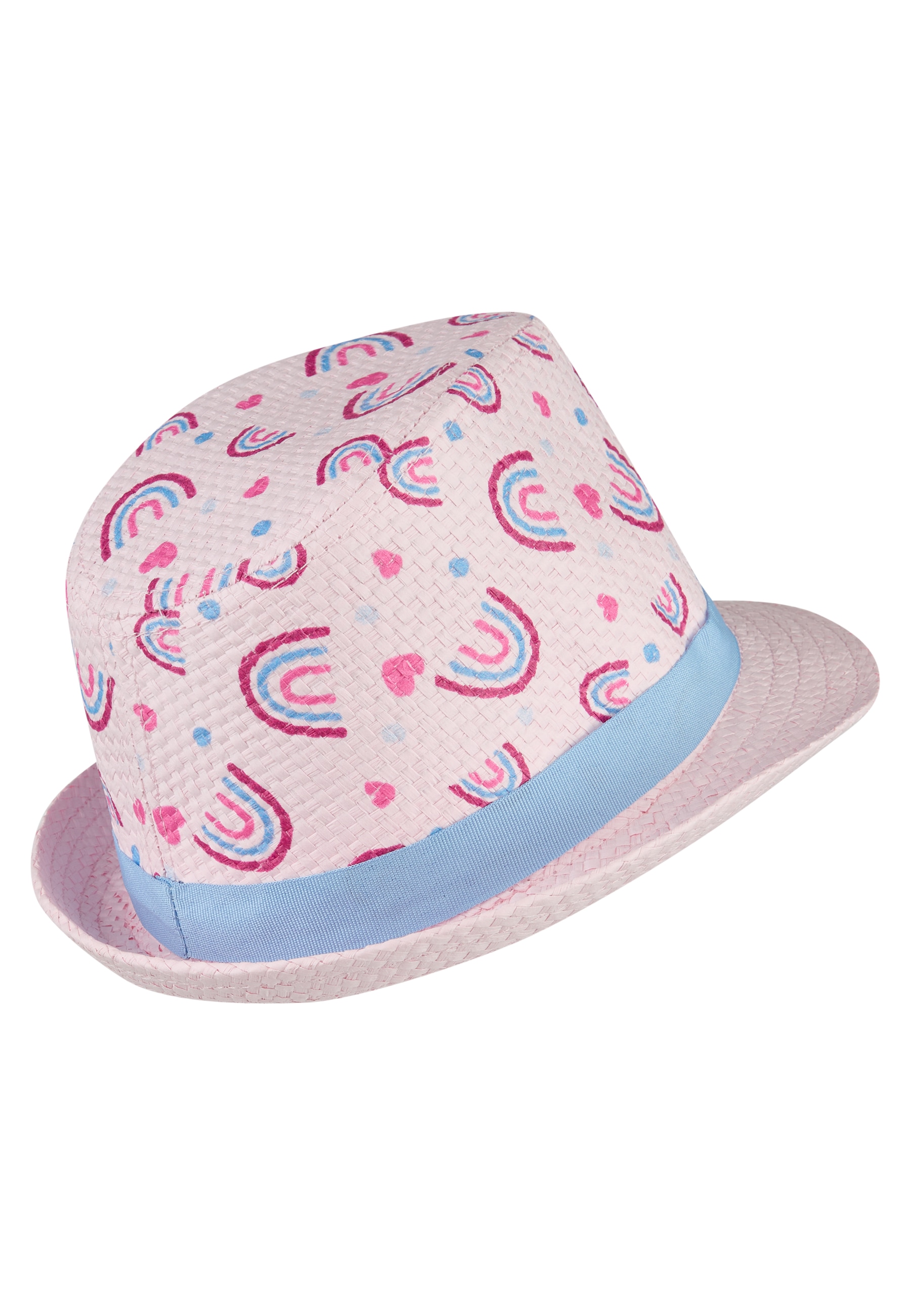 Sterntaler® Schirmmütze »Strohhut Regenbogen«