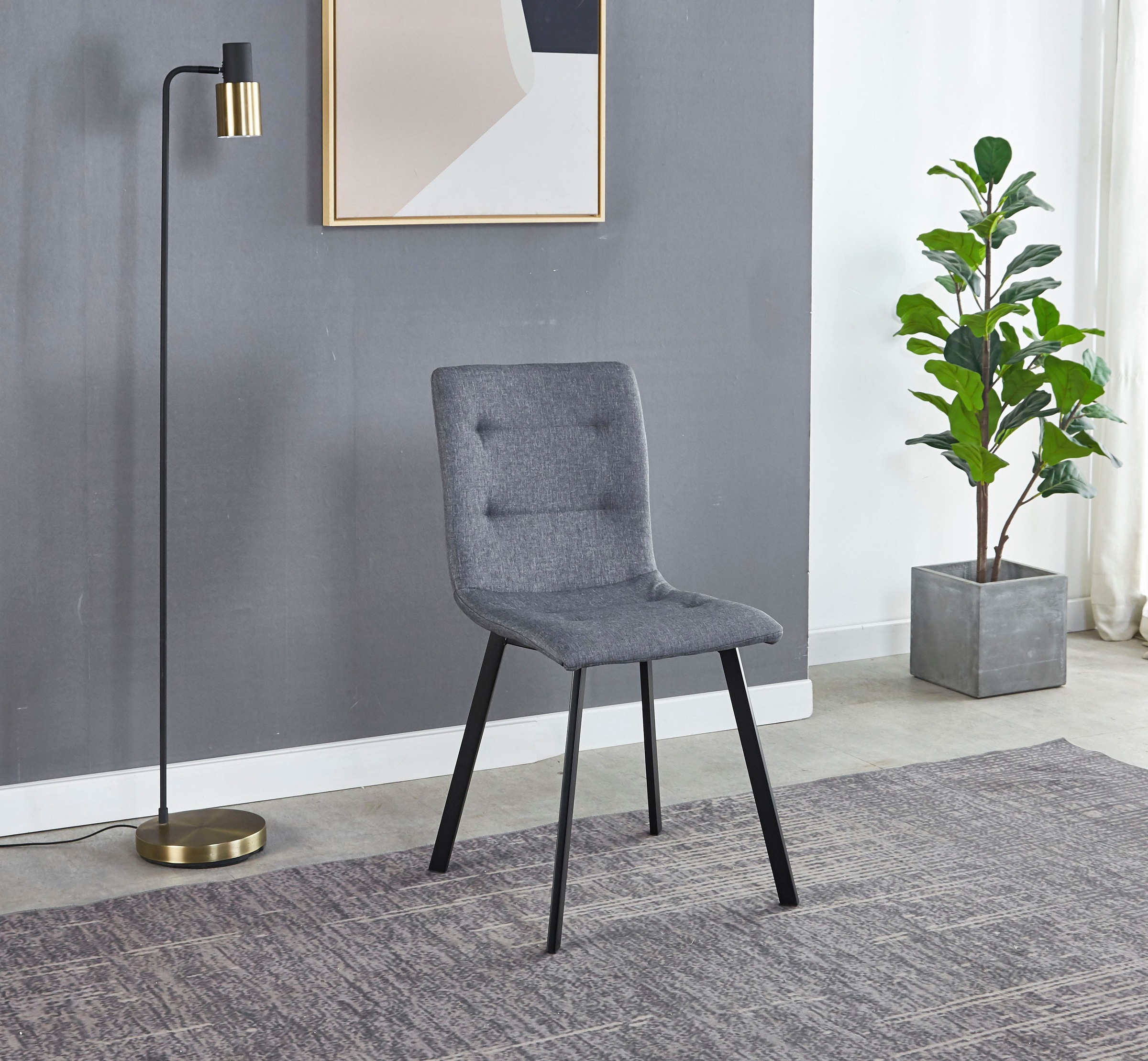 INOSIGN Polsterstuhl »Marla«, (Set), 2 St., Stoff
