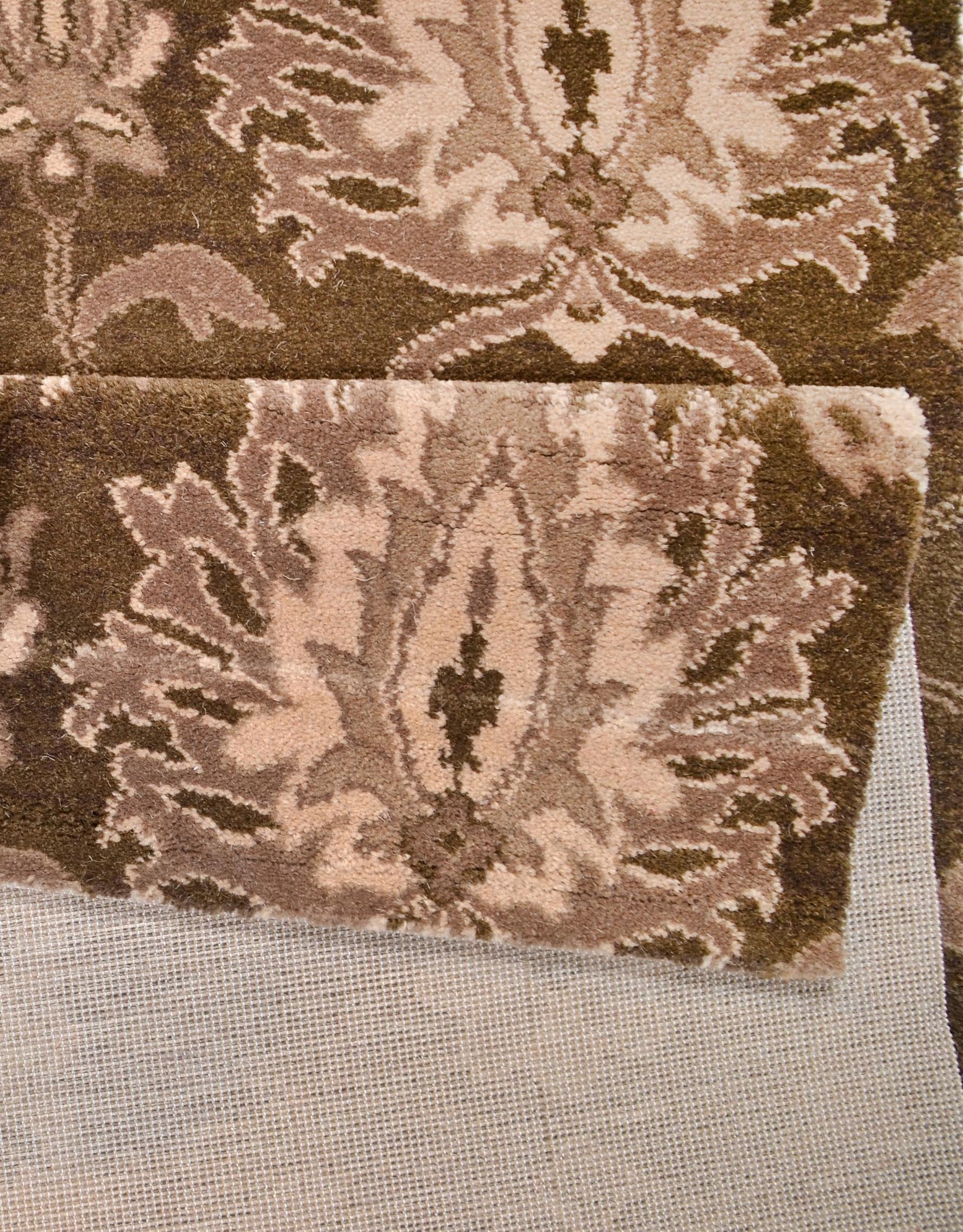 THEKO Teppich »Timeless 1«, rechteckig, 12 mm Höhe, Kurzflor, florales Design, 80% Schurwolle, Wohnzimmer