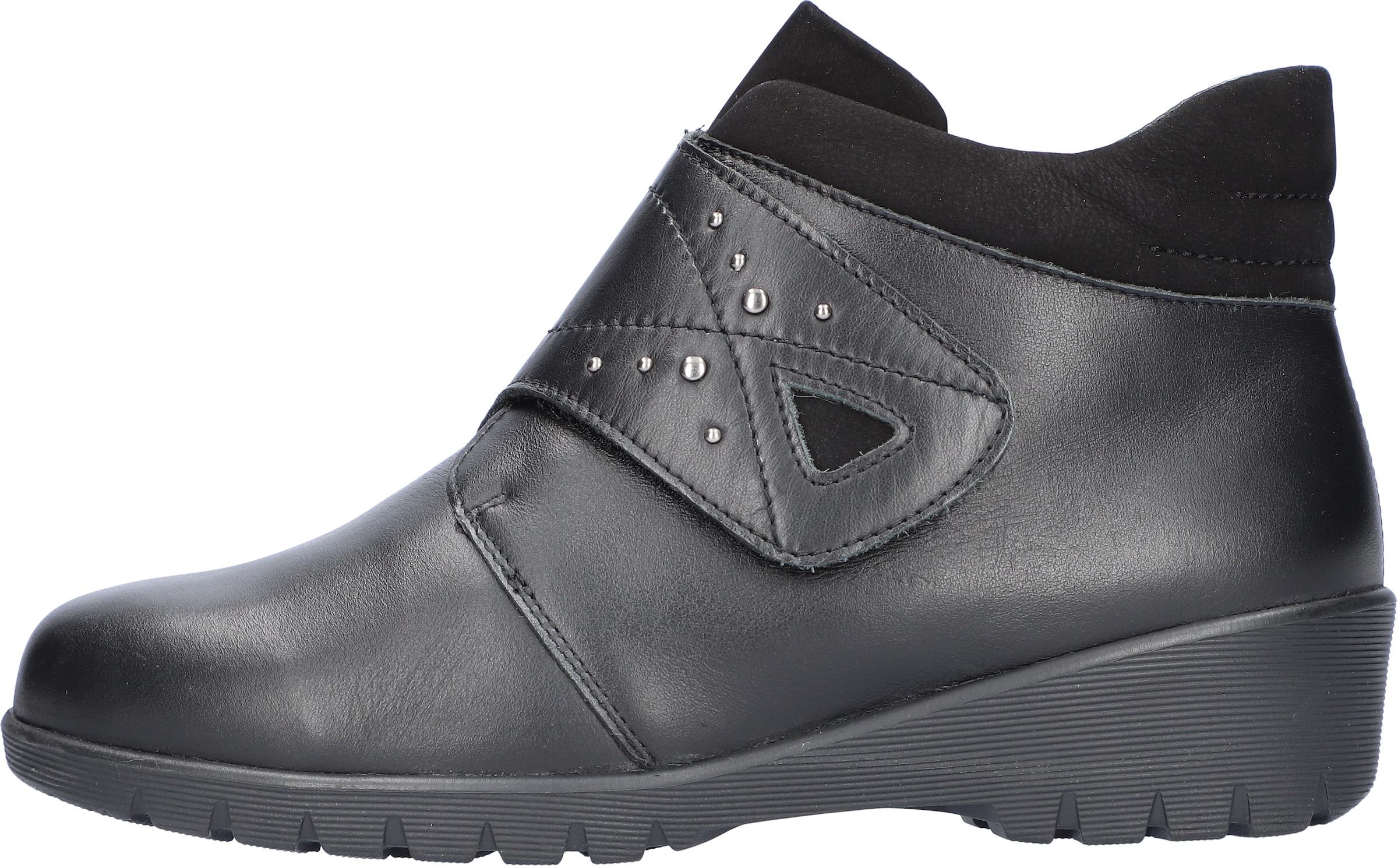 Waldläufer Klettboot »KAMELA«, Stiefelette, Komfortschuh mit praktischem Klettverschluss, K-Weite