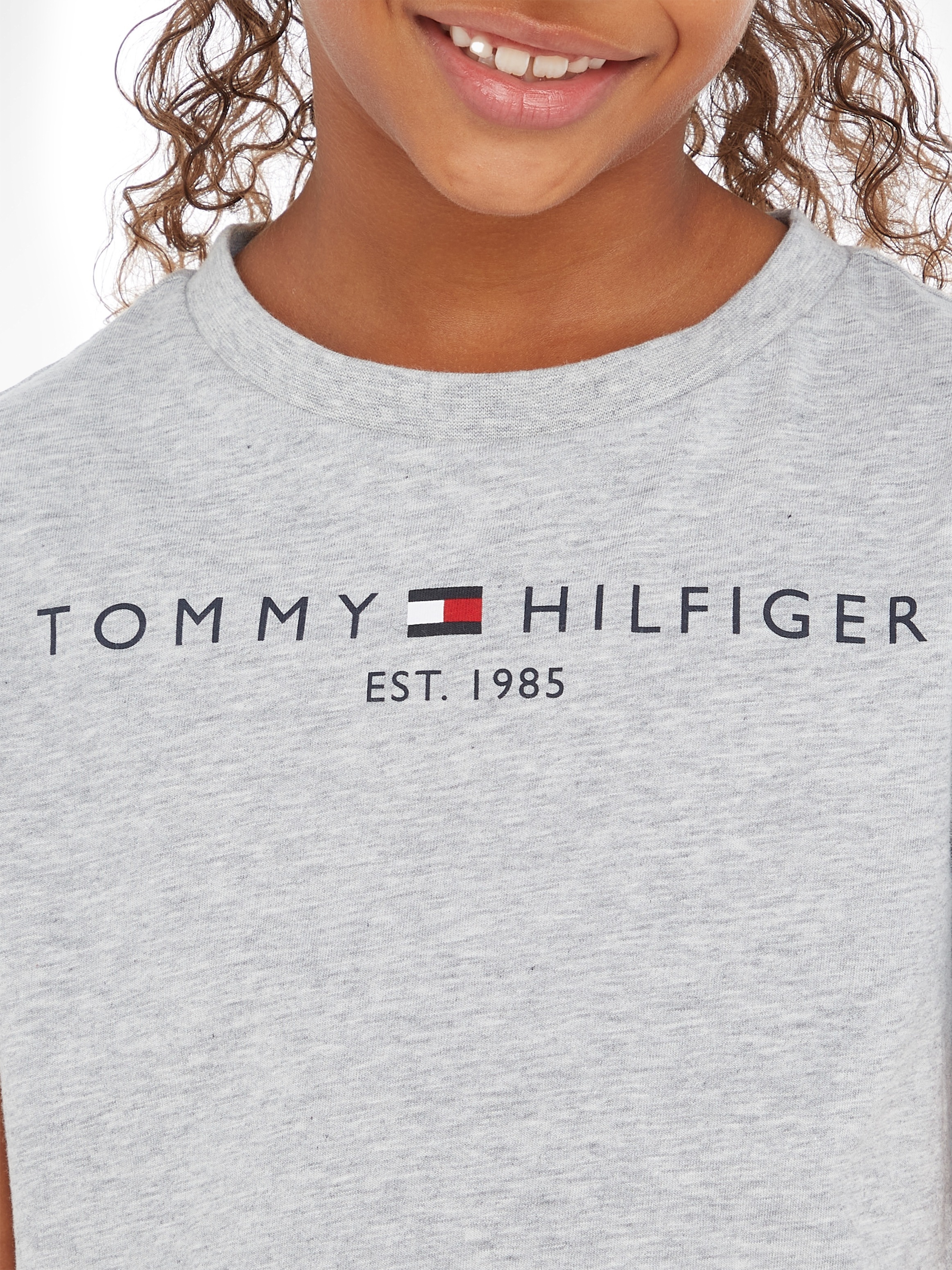 Tommy Hilfiger Junior bei Kids Jungen Kinder »ESSENTIAL Mädchen T-Shirt TEE«, MiniMe,für und