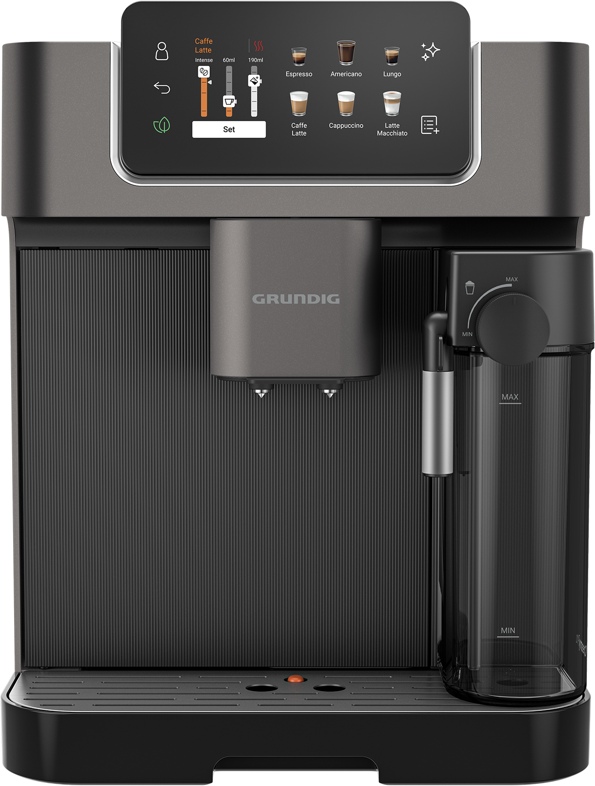 Grundig Kaffeevollautomat »KVA 8230« Kaffeevollautomat mit App, 50+ Getränken & 19 Bar