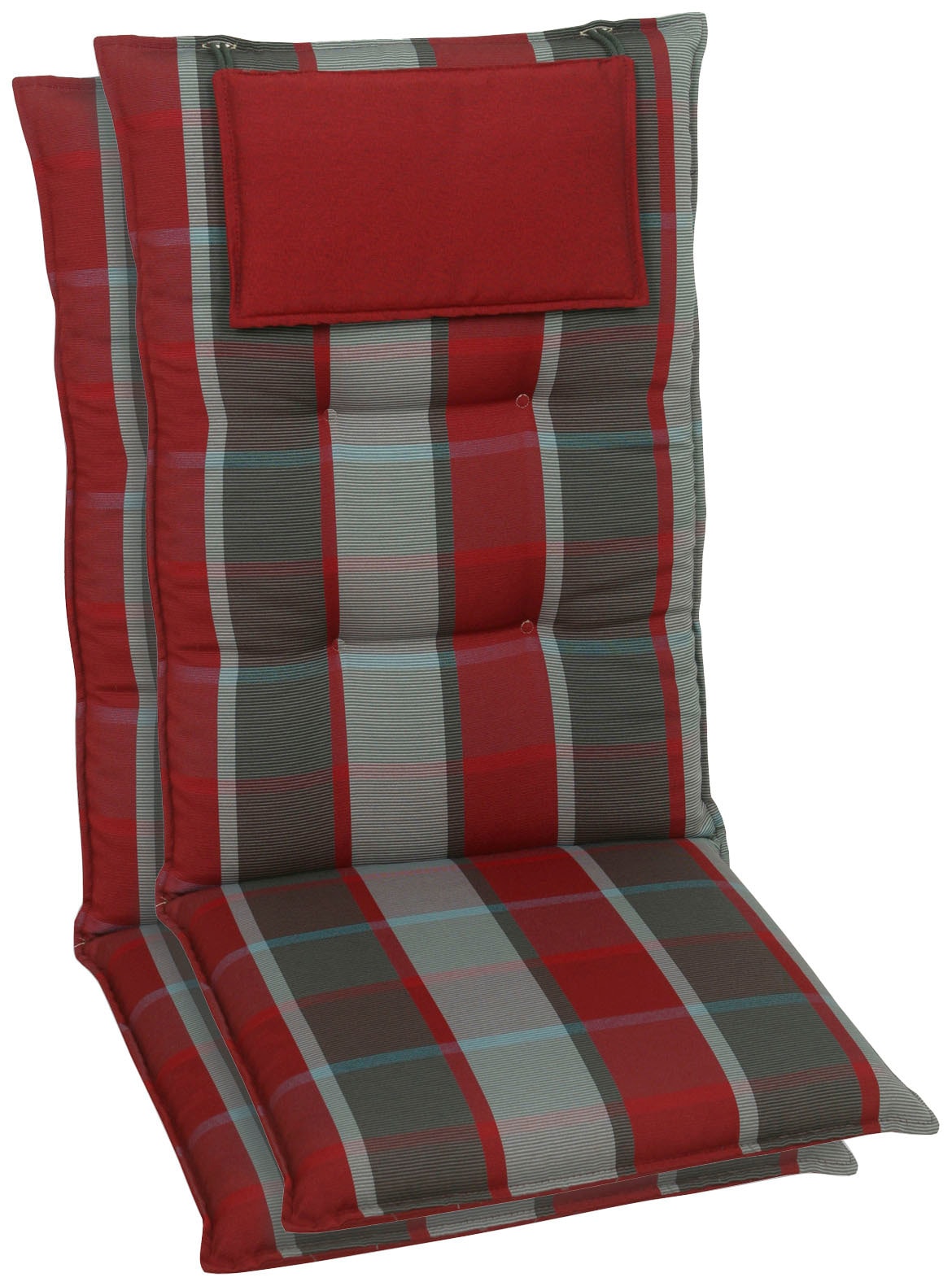 GO-DE Hochlehnerauflage »TOPSELLER!«, 50 cm x 7 cm x 120 cm