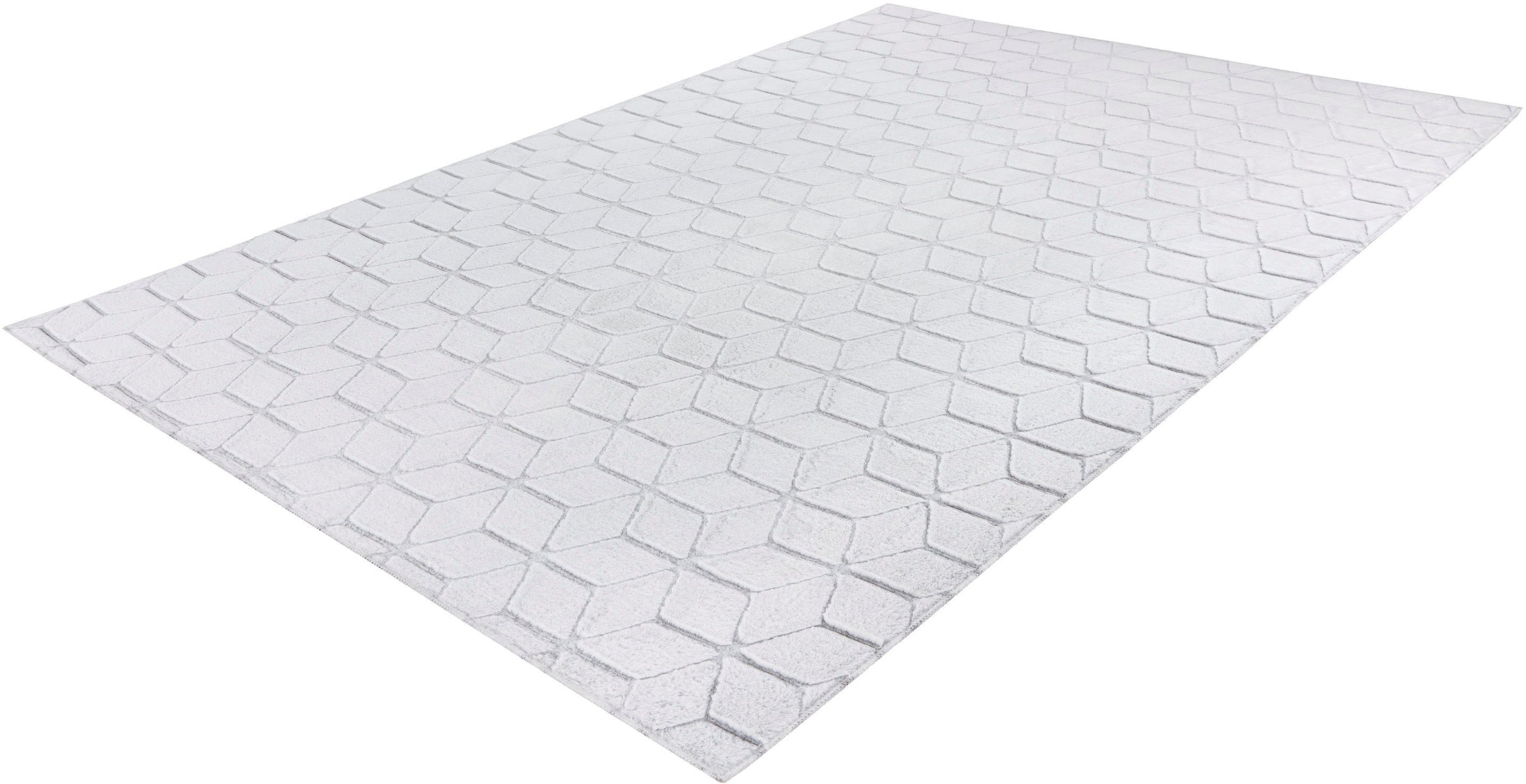 calo-deluxe Teppich »Jardan-1000« rechteckig 20 mm Höhe besonders weich durch Microfaser, Wohnzimmer