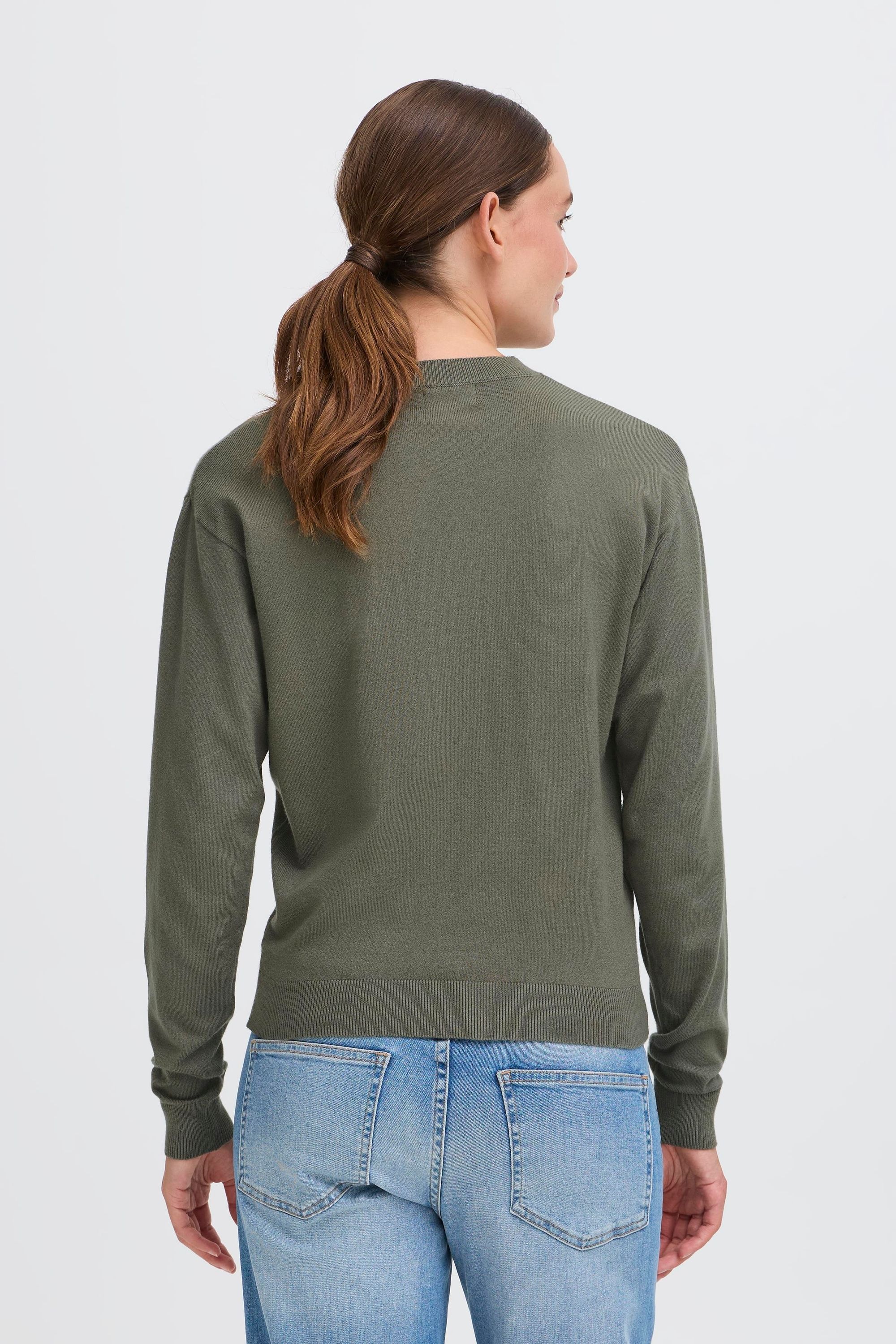 OXMO Strickfleece-Pullover »Strickpullover OXScanny«