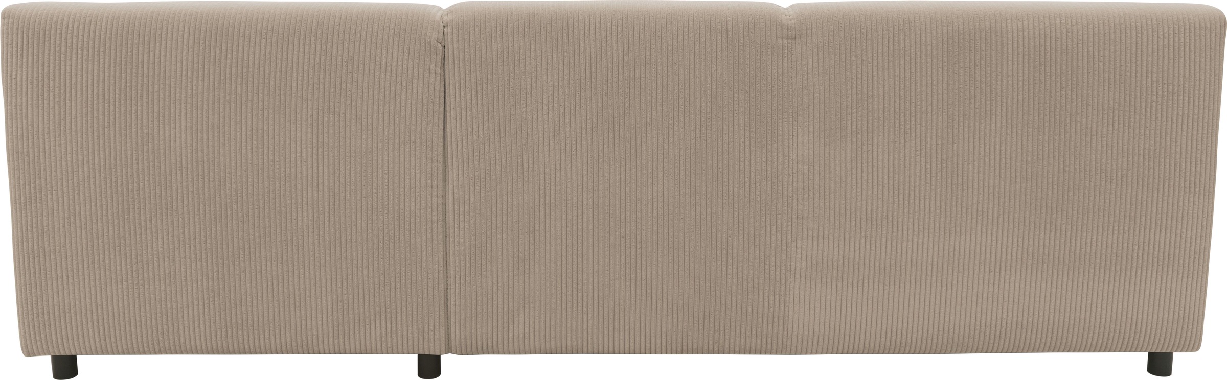 DOMO collection Ecksofa »Turah 2, L-Form, Cord oder Luxus-Microfaser, komfortabler Federkern«, B/T/H: 241/146/79 cm, incl. Zierkissen, wahlweise mit Bettfunktion