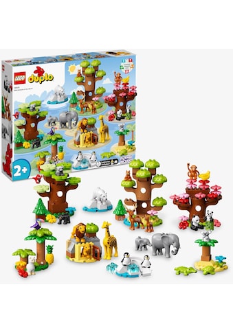 LEGO® Konstruktionsspielsteine »Wilde Tiere der Welt (10975), LEGO® DUPLO«, (142 St.),... kaufen