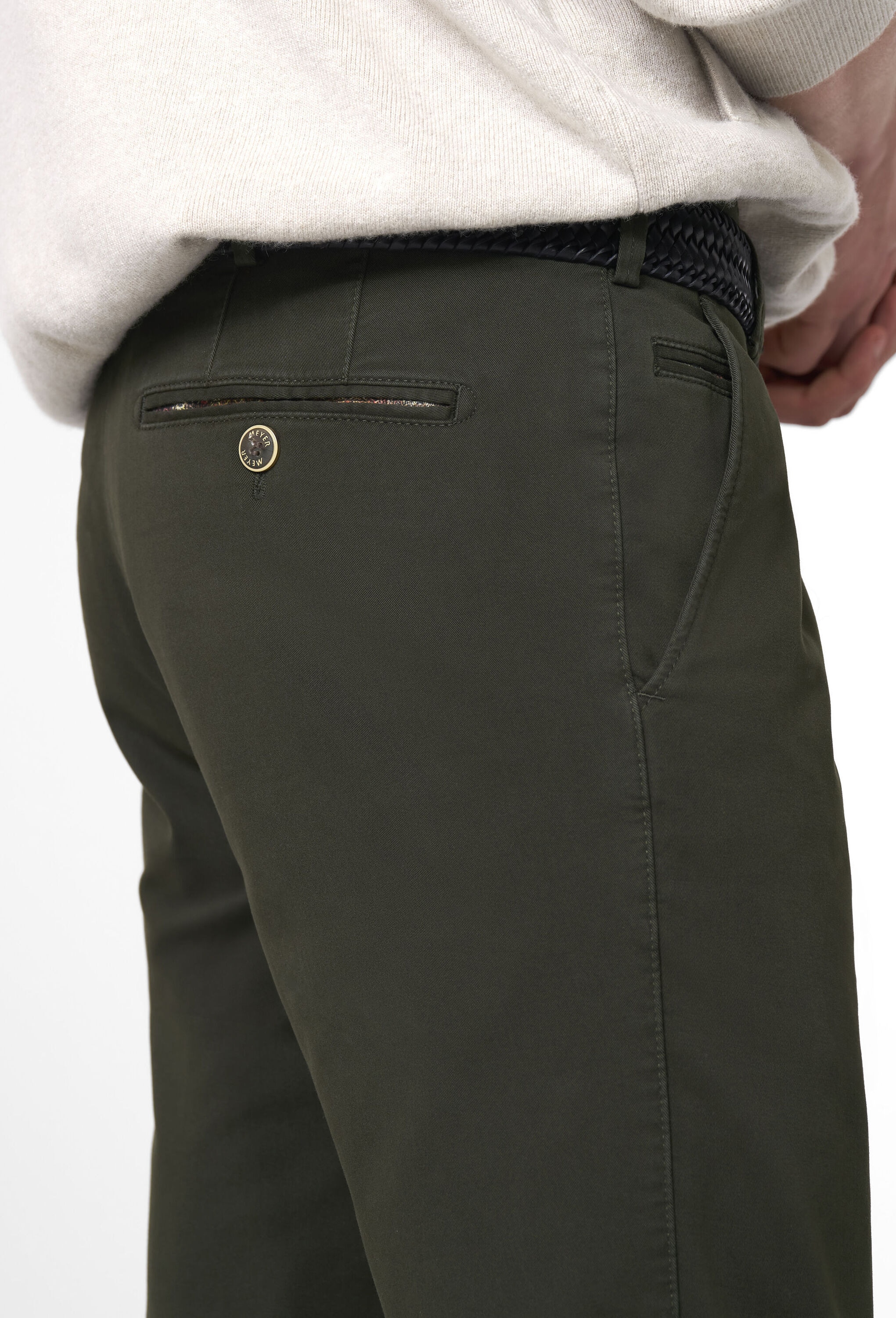 MEYER Chinohose »Bonn 2-3931«  Thermohose aus weichem Baumwoll-Twil