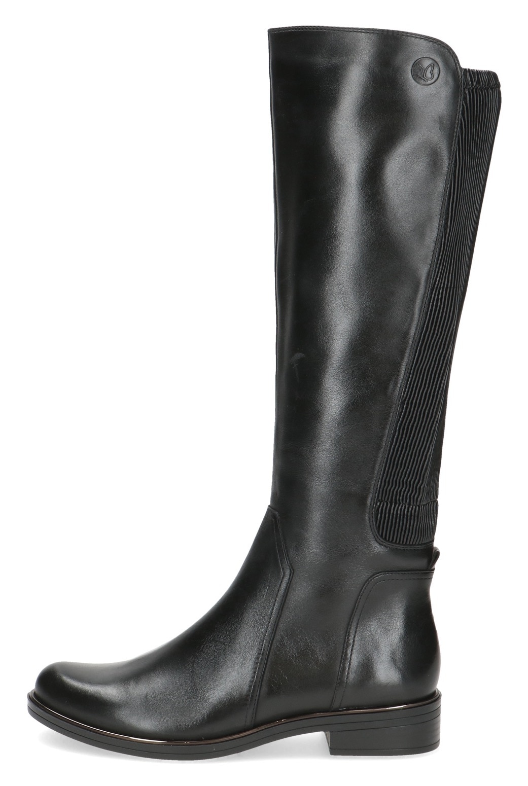 Caprice Stiefel, Blockabsatz, Langschäfter, Businessstiefel in bequemer Weite