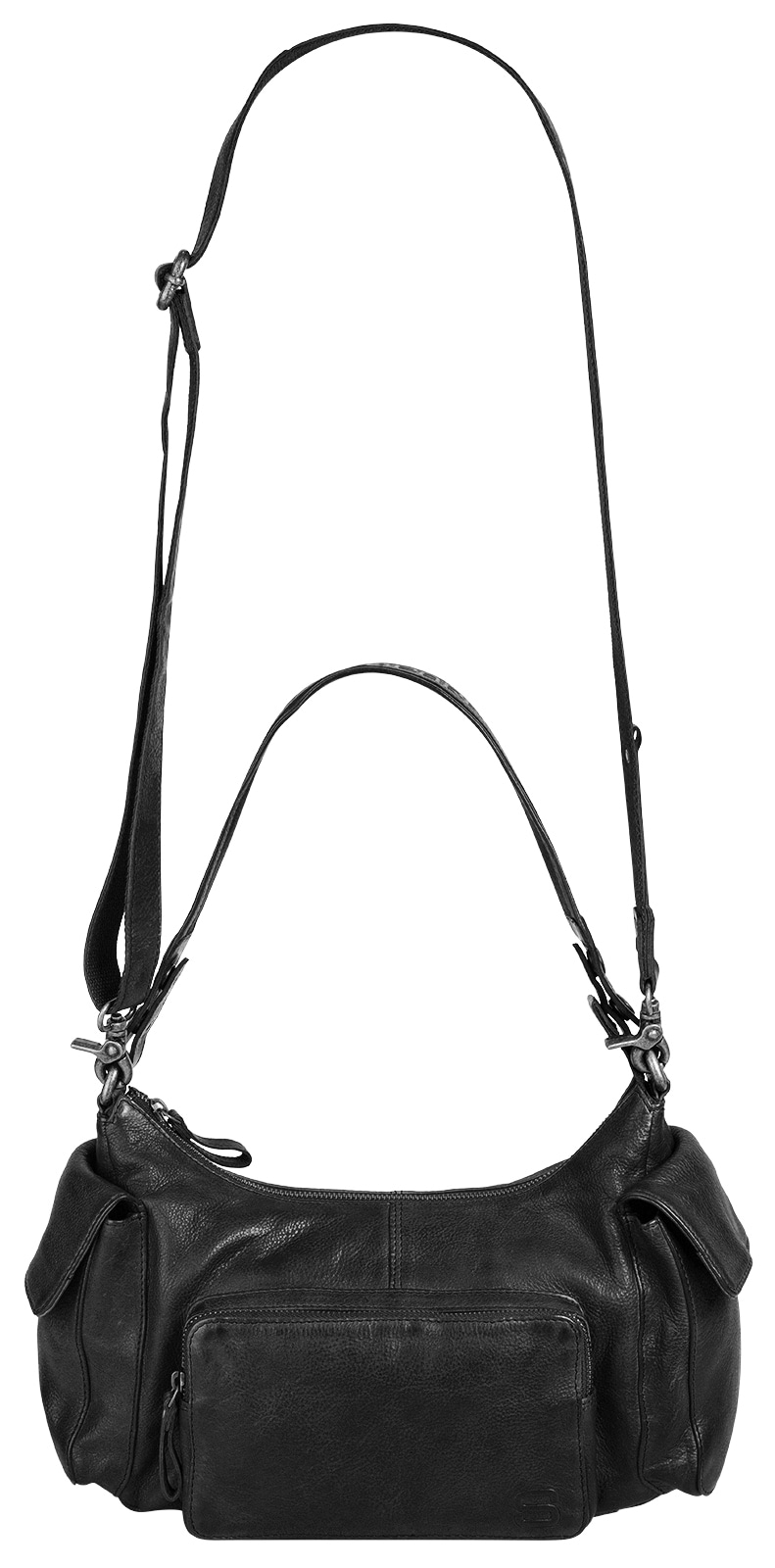 Spikes & Sparrow Henkeltasche, echt Leder