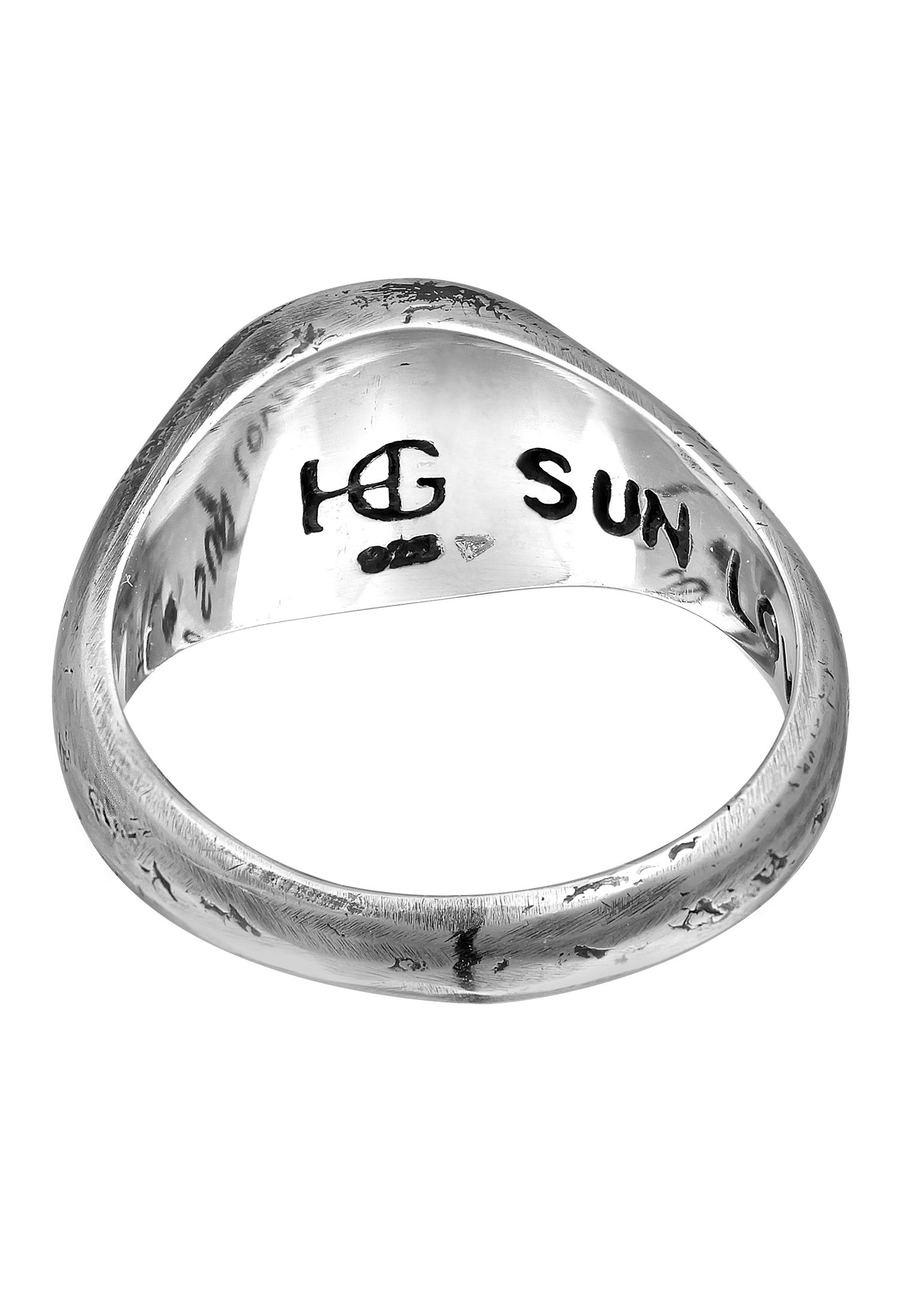 HAZE & GLORY Siegelring »Ring Siegelring - Sun Lover 925 Silber«