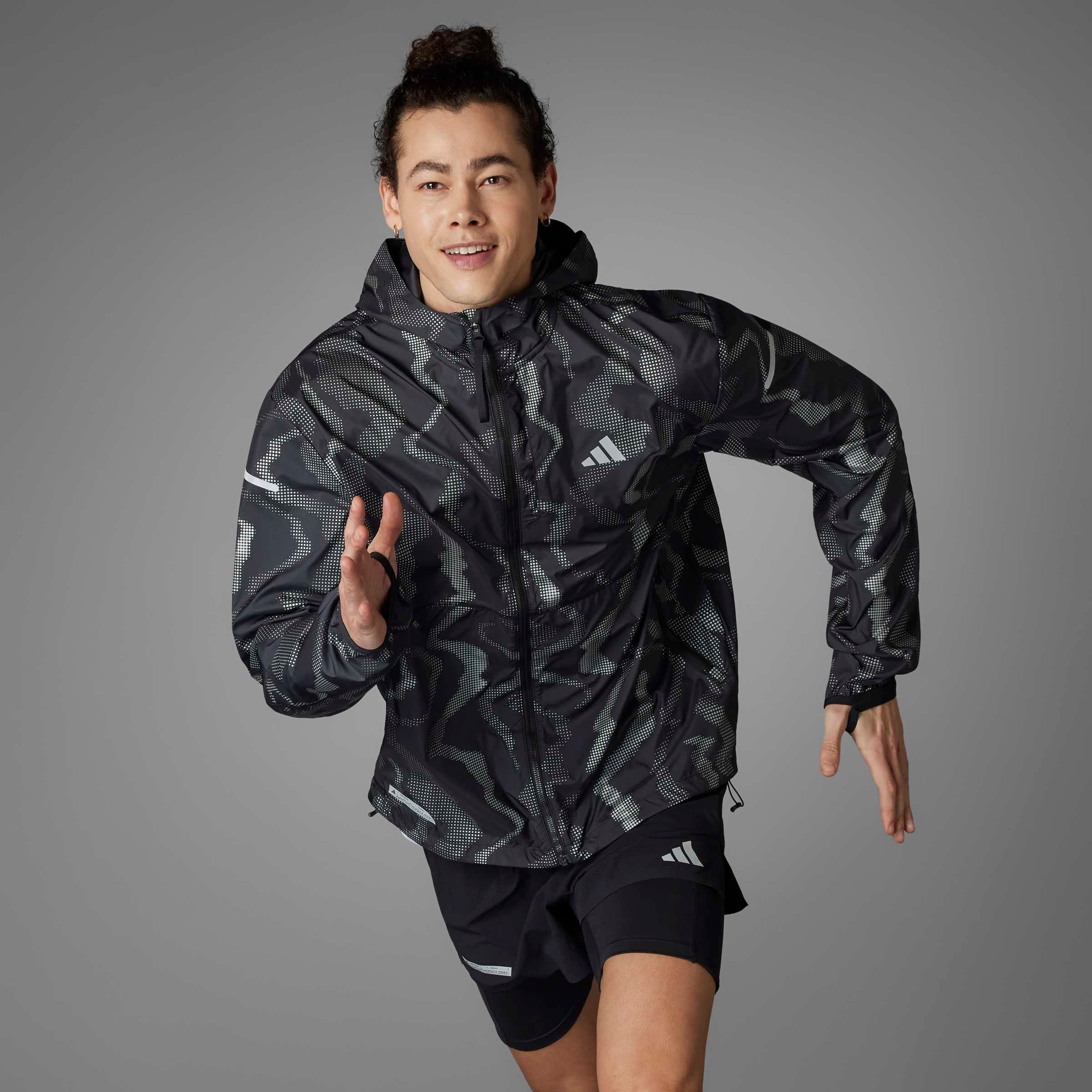 adidas Performance Laufjacke »ULT PREM JKT«, Reflektierend für Sichtbarkeit in der Dunkelheit