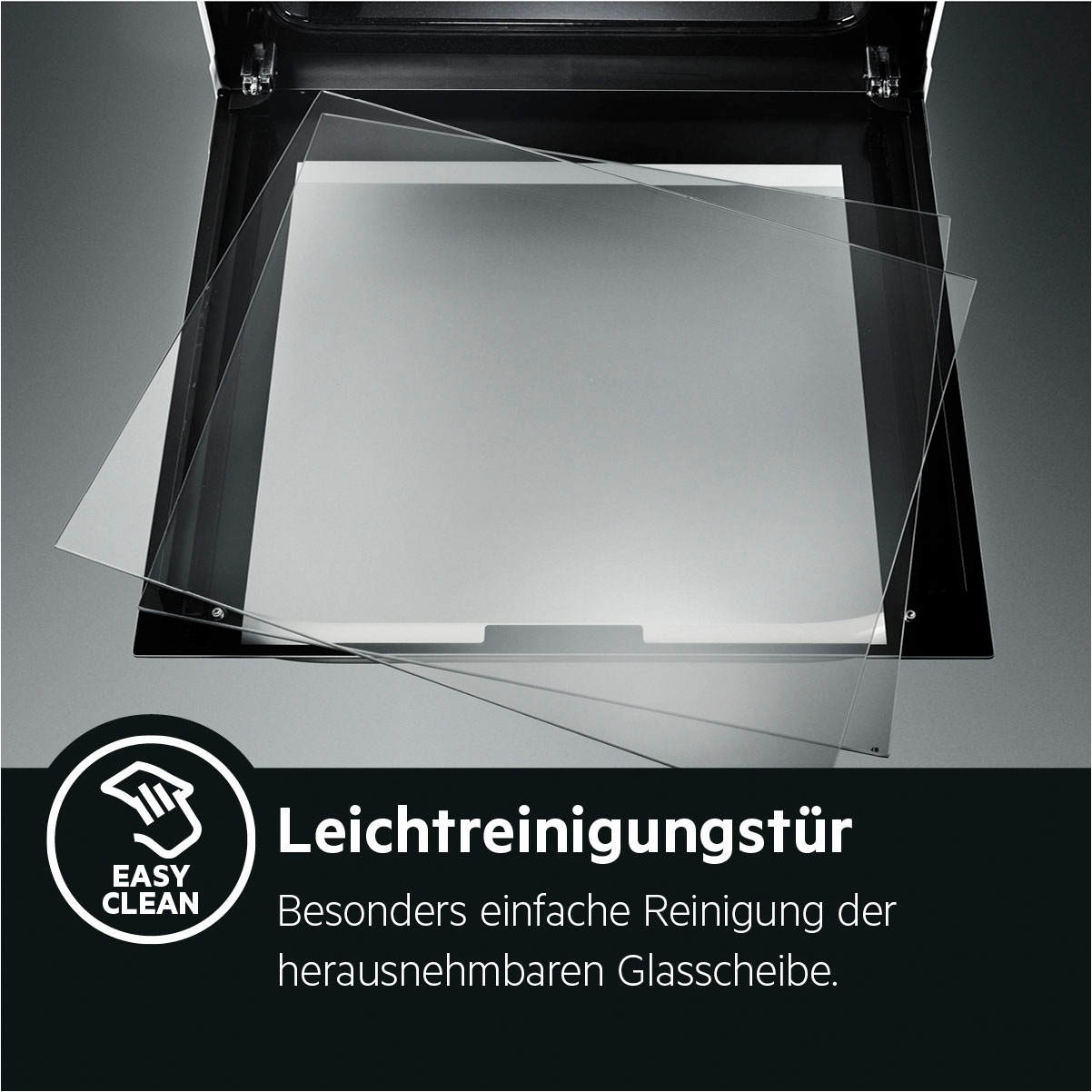 AEG Pyrolyse Backofen Serie 6000 »BPE535060B 944 188 762«, mit 1-fach-Teleskopauszug, Pyrolyse-Selbstreinigung