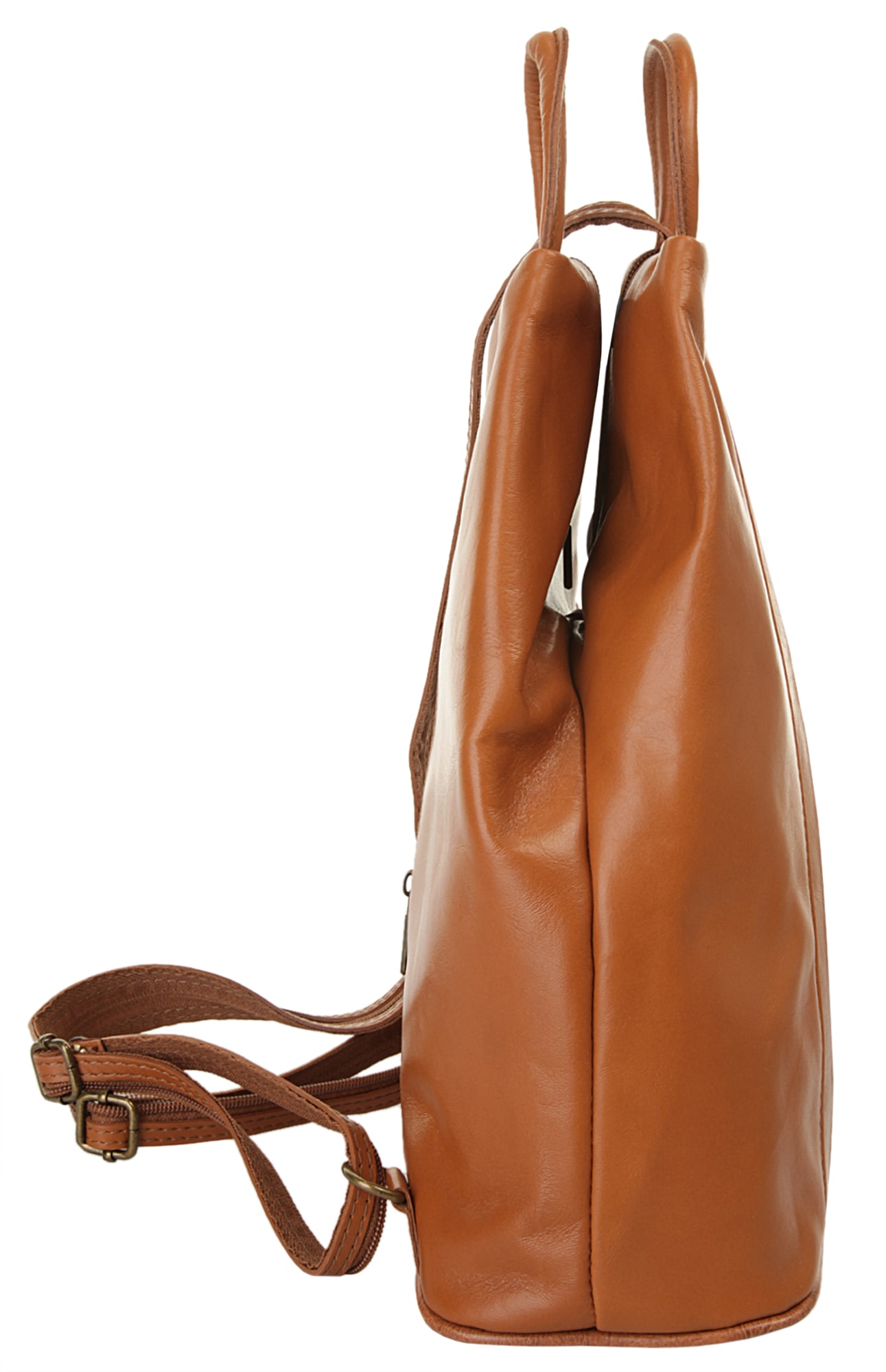 Samantha Look Cityrucksack, echt Leder, Made in Italy