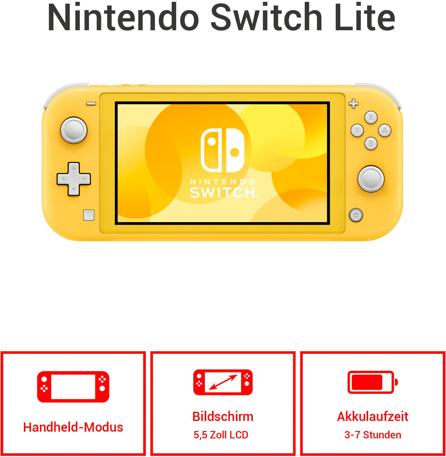 Nintendo Switch Konsolen-Set »Lite«, inkl. Animal Crossing