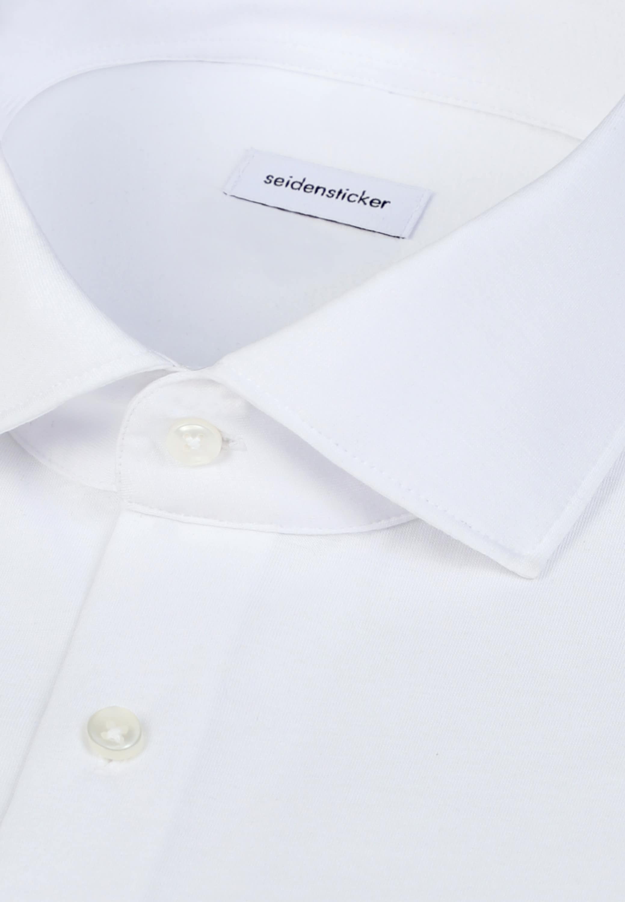 seidensticker Businesshemd »Schwarze Rose« X-Slim 1/1 Kentkragen Struktur